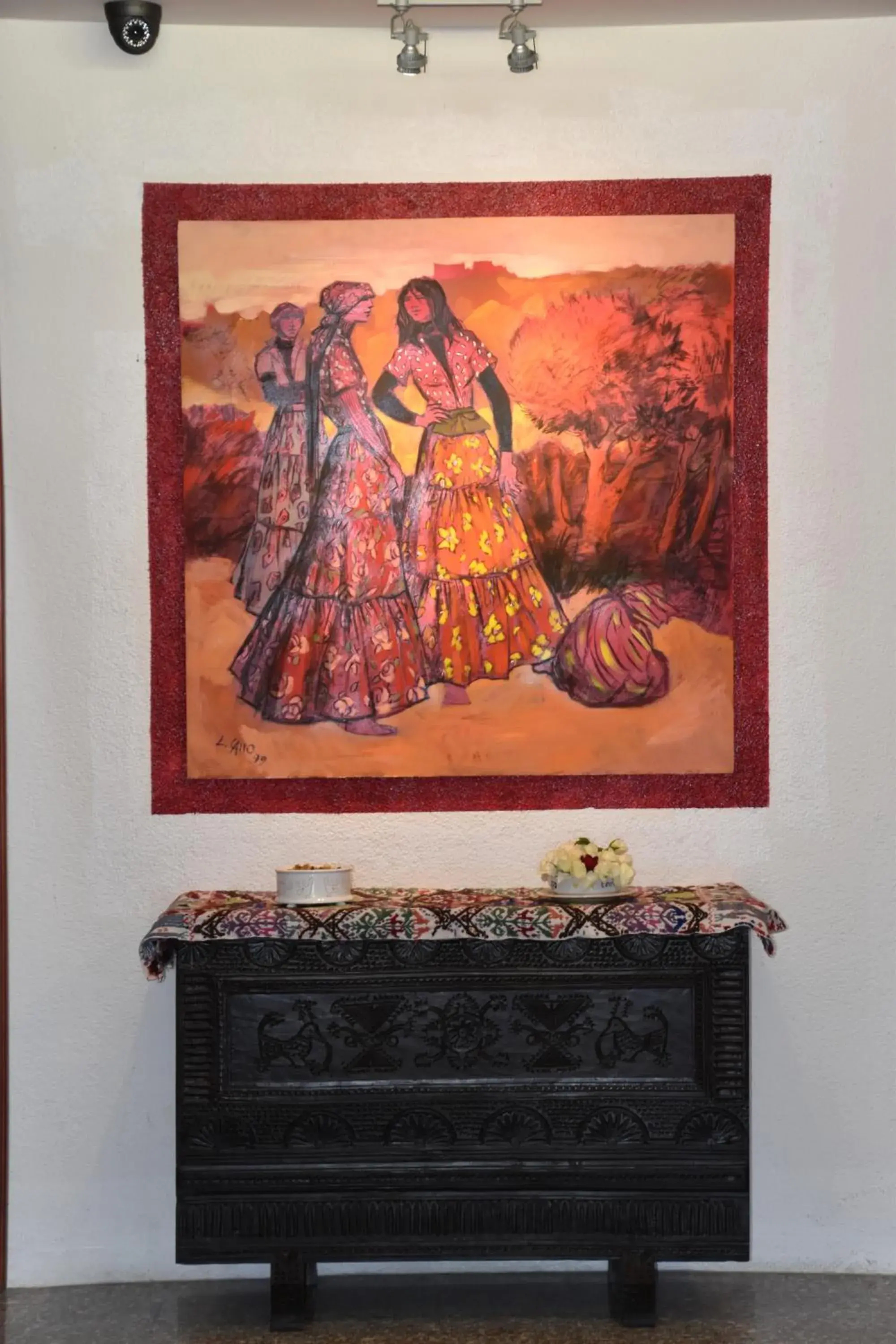 Lobby or reception in Hotel Califfo Lobby or reception in Hotel Califfo