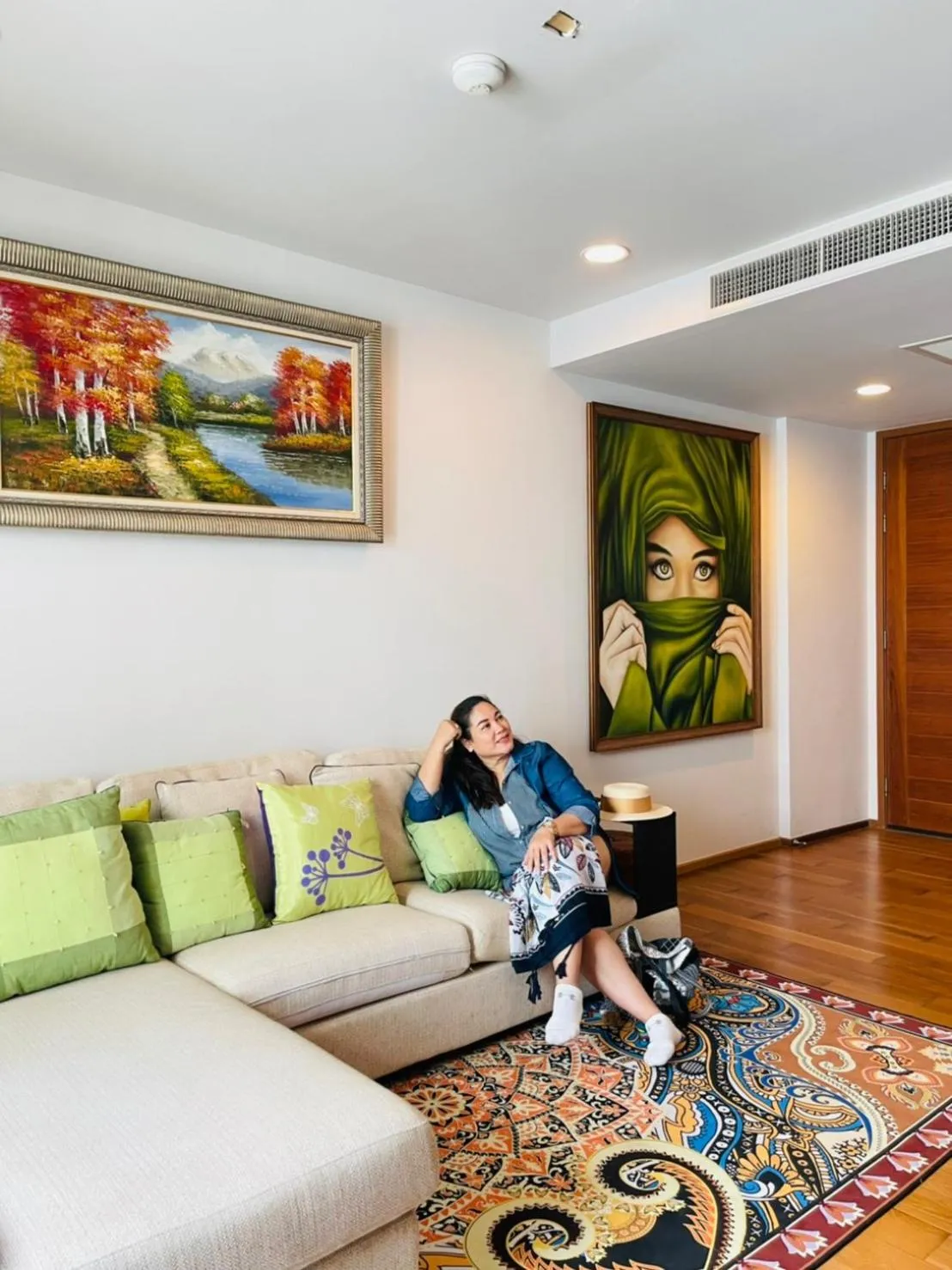 Living room in Baan San Suk Hua Hin