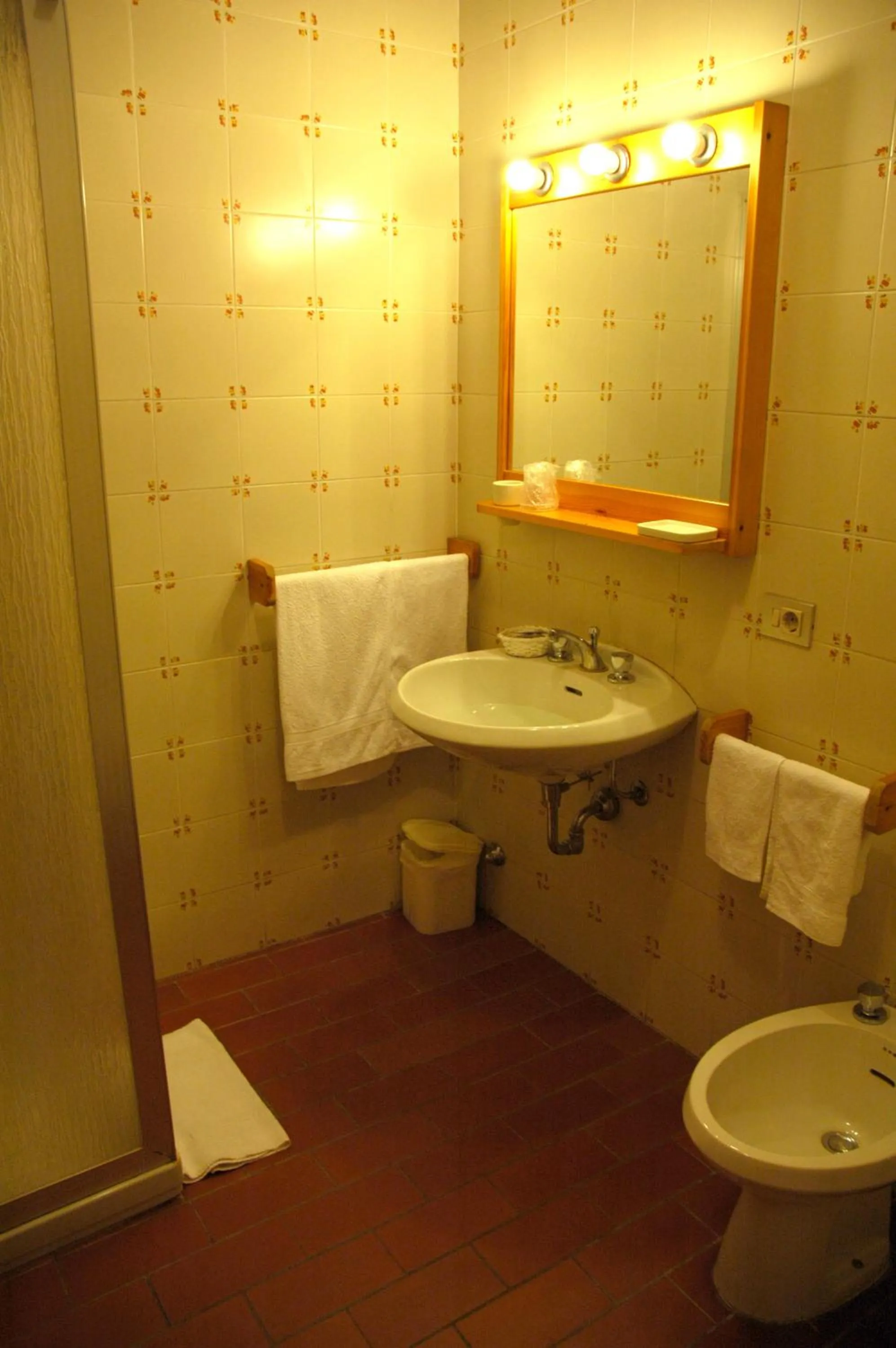 Shower in Hotel Sonenga