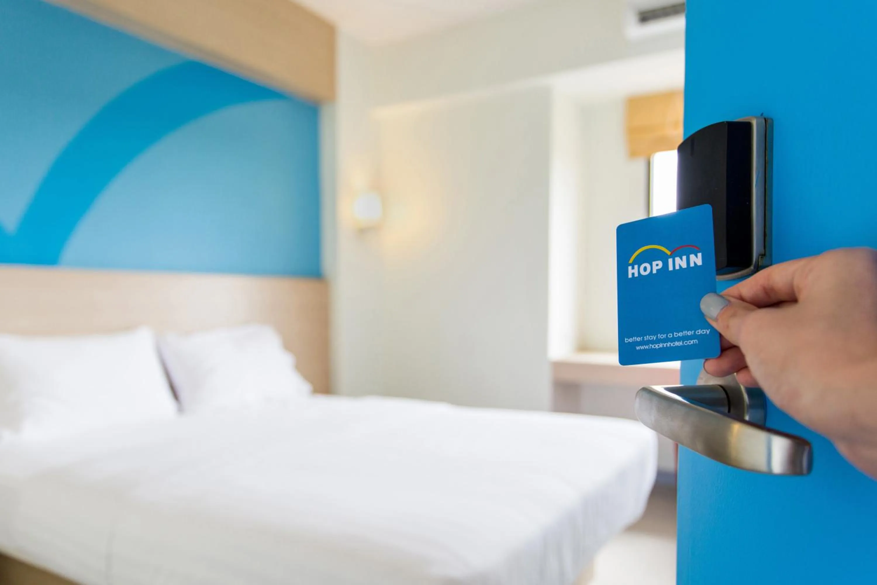 Bedroom, Bed in Hop Inn Hotel Cebu City