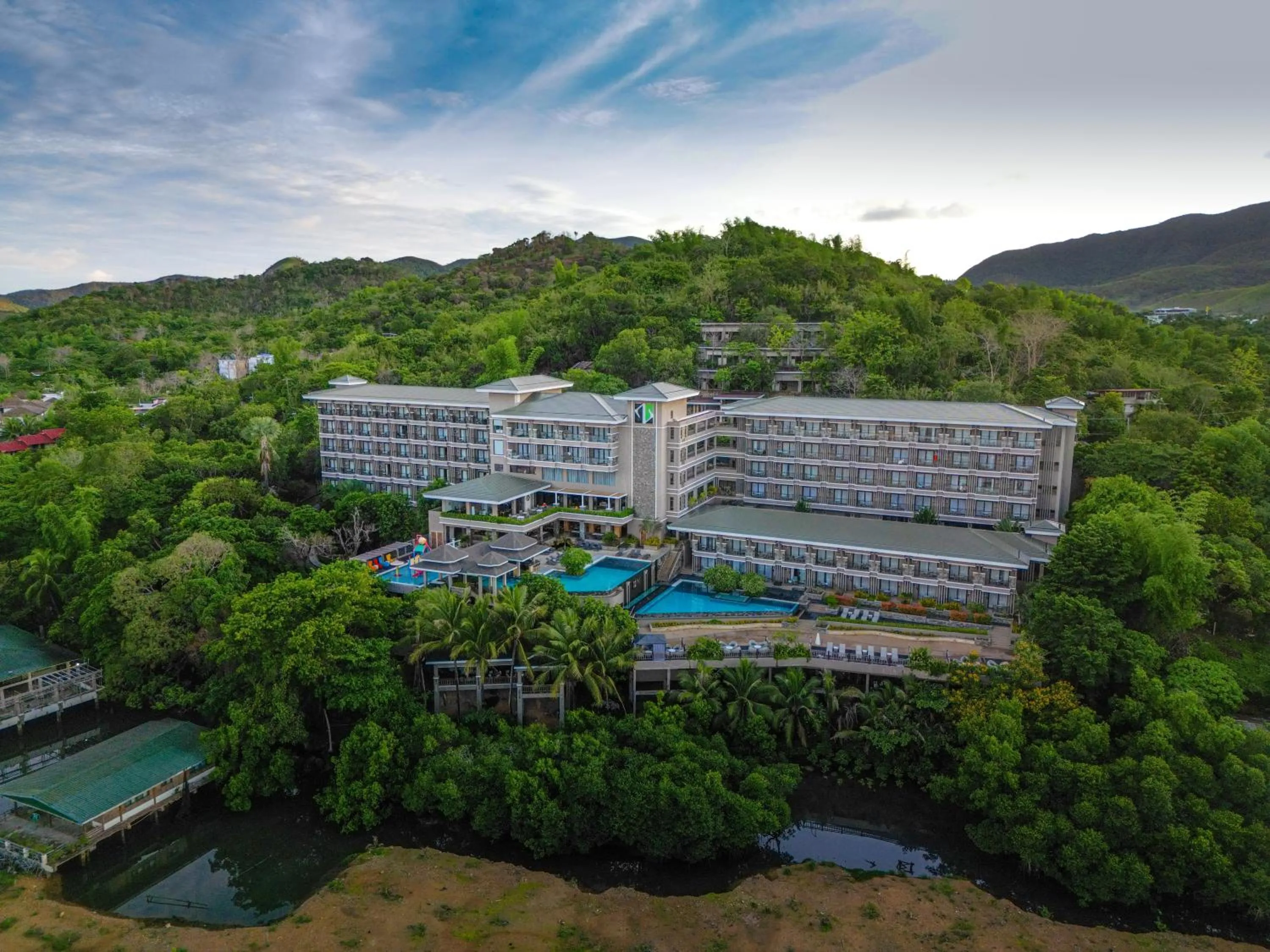 Bird's eye view in Zuri Resort