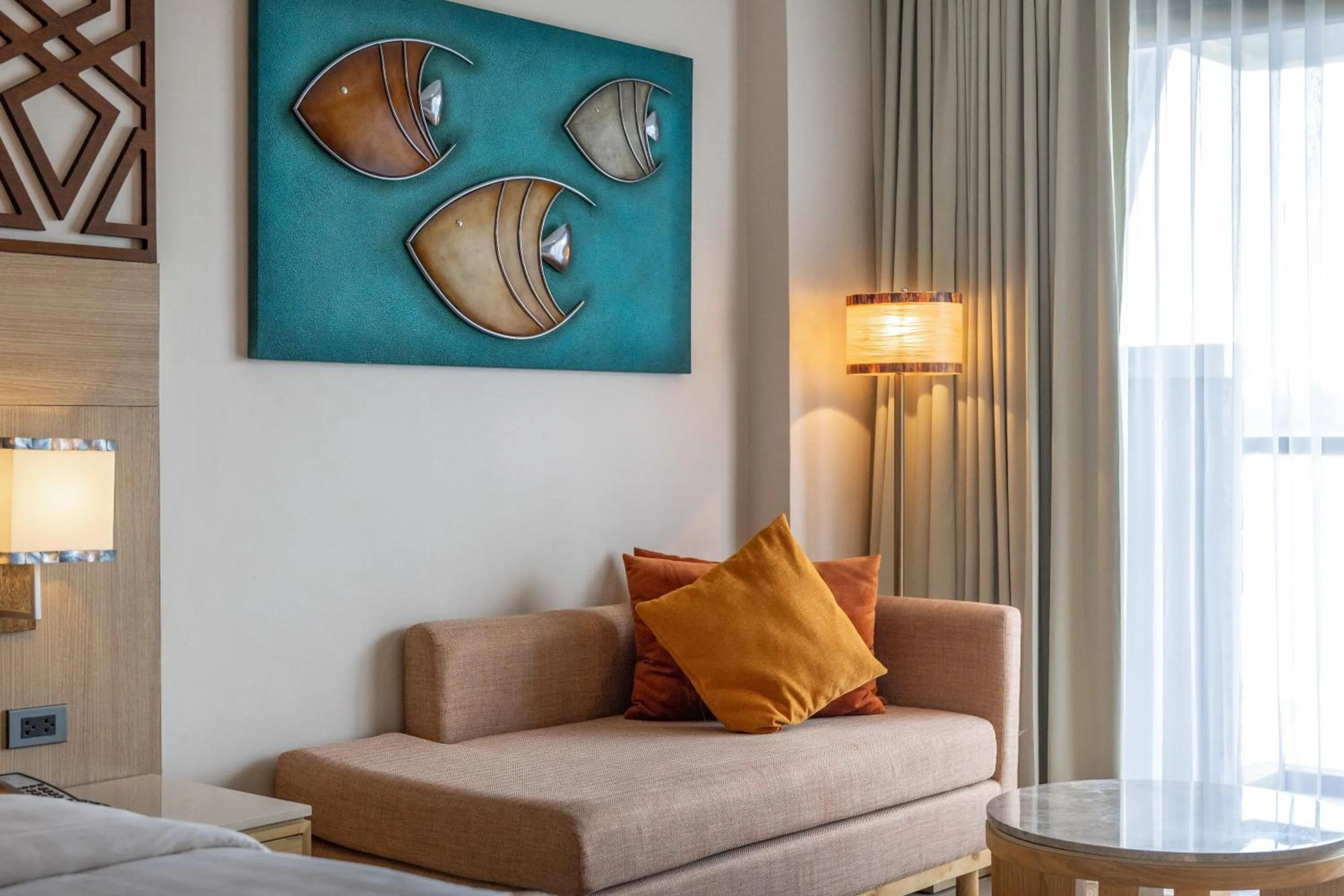 Living room in Zuri Resort