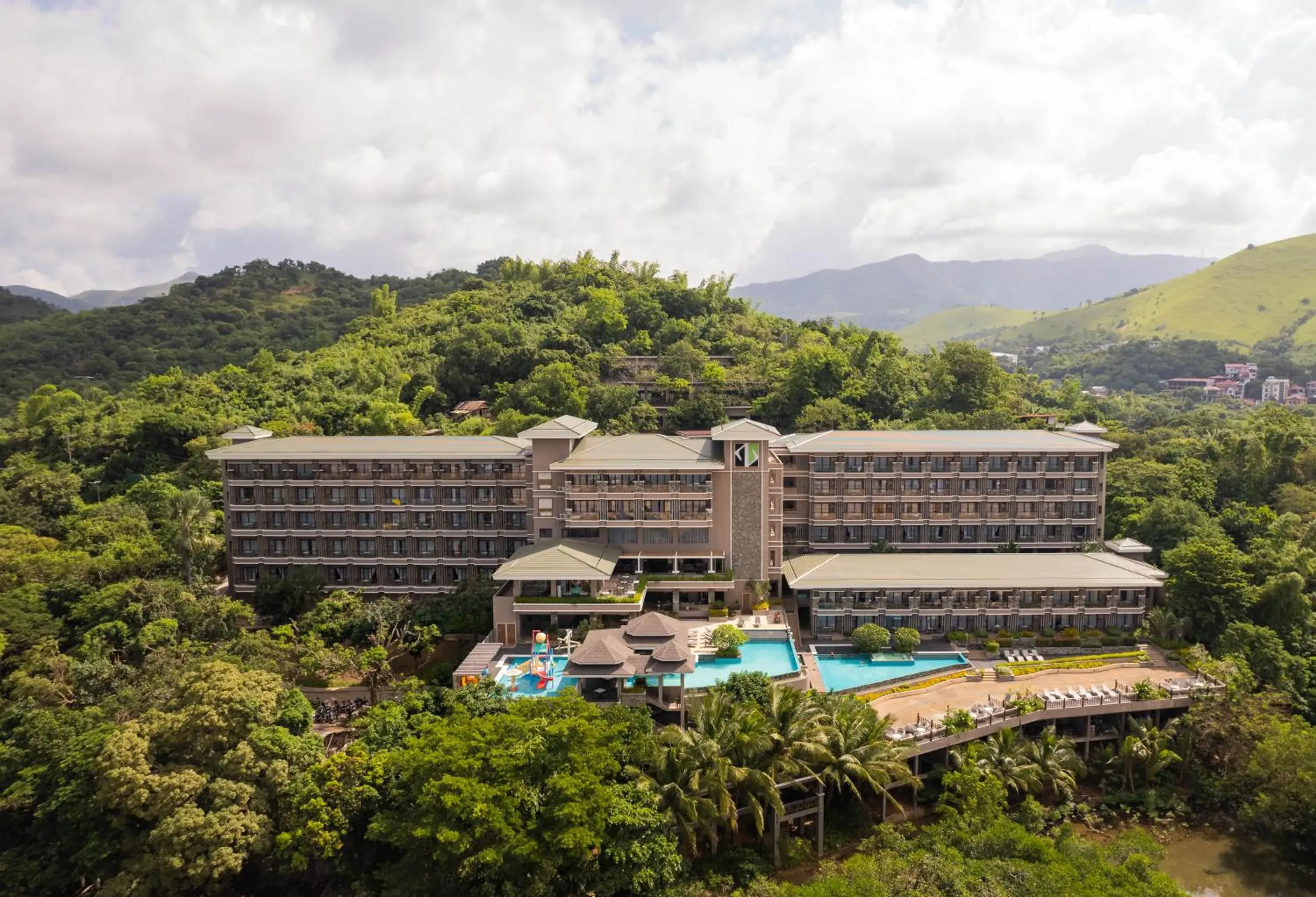 Bird's eye view in Zuri Resort Bird's eye view in Zuri Resort