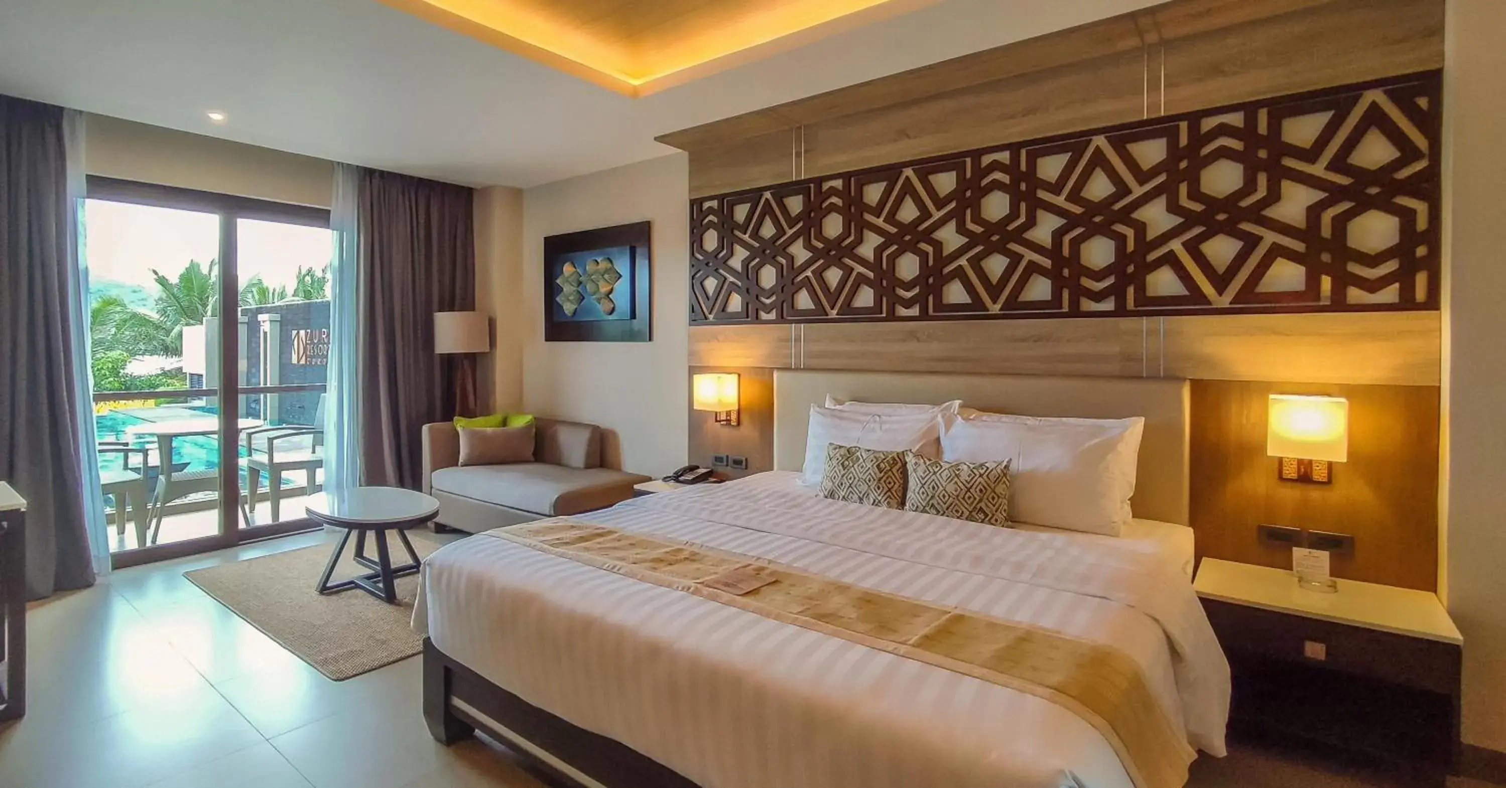 Bedroom, Bed in Zuri Resort Bedroom, Bed in Zuri Resort