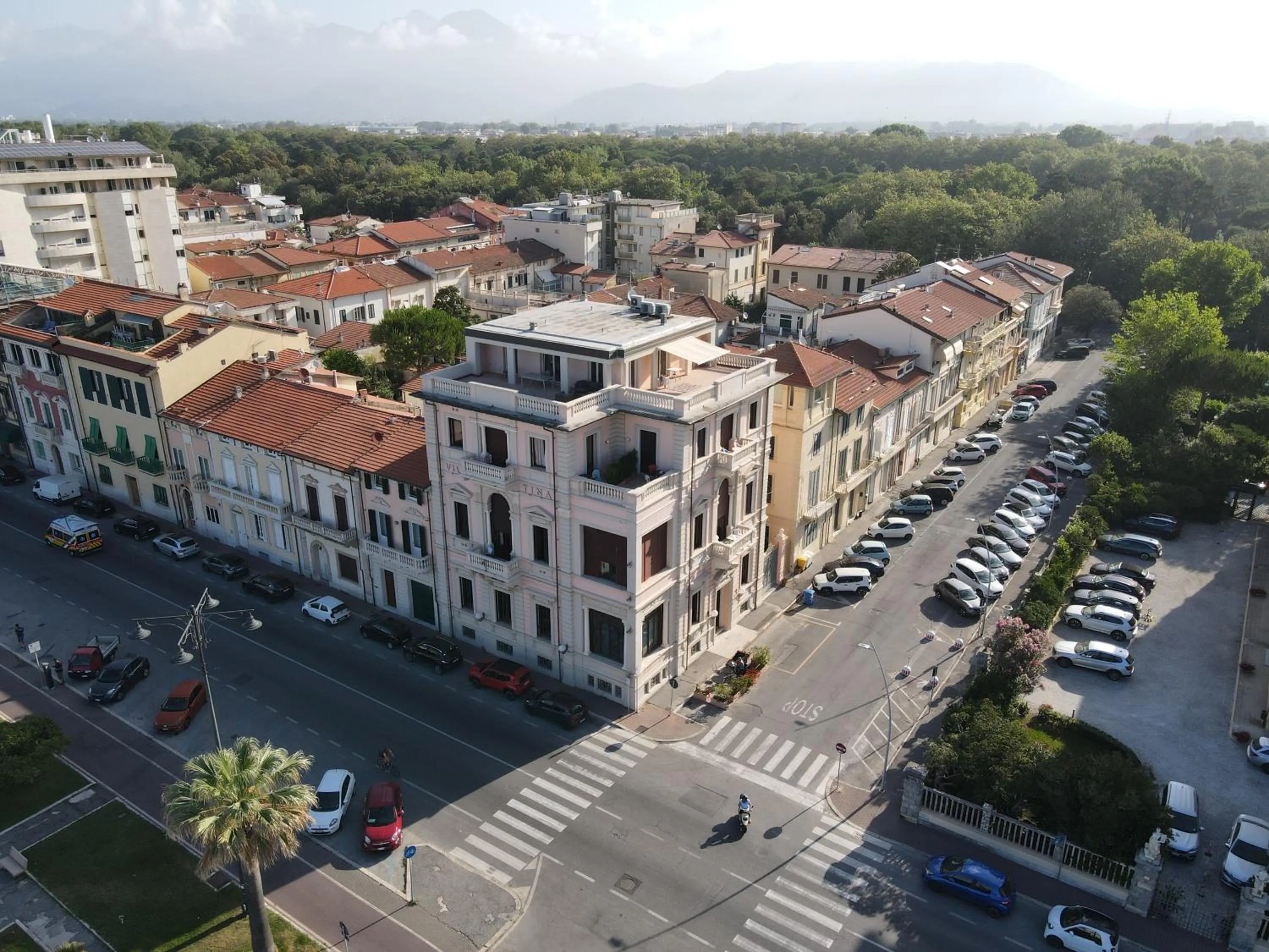 Bird's eye view in Villa Tina Hotel