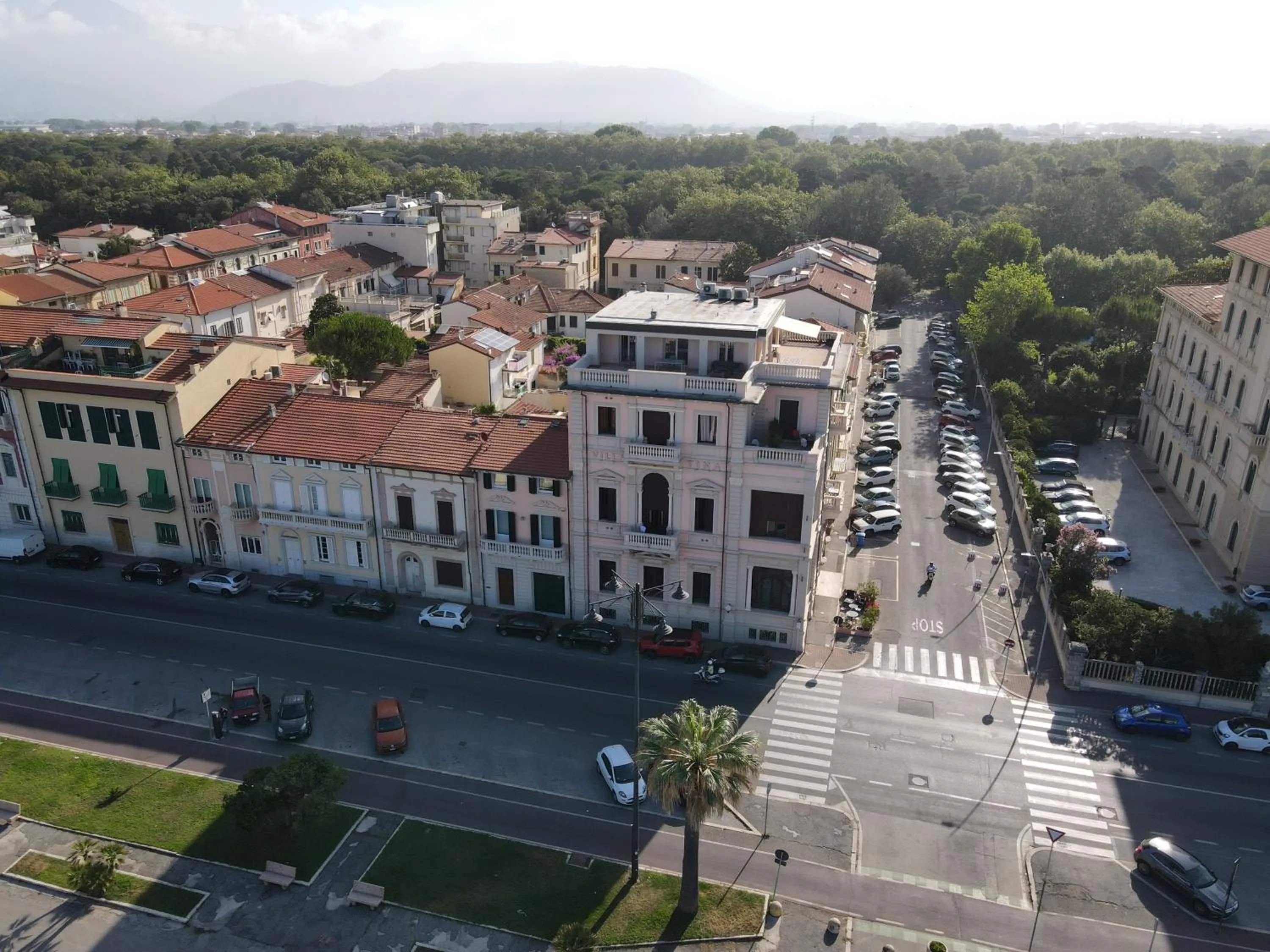 Bird's eye view in Villa Tina Hotel