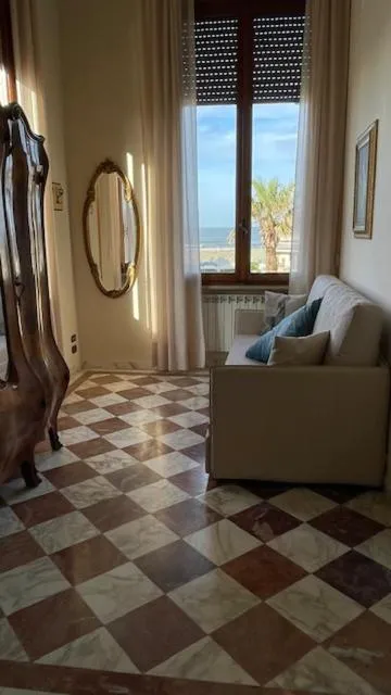 Living room in Villa Tina Hotel