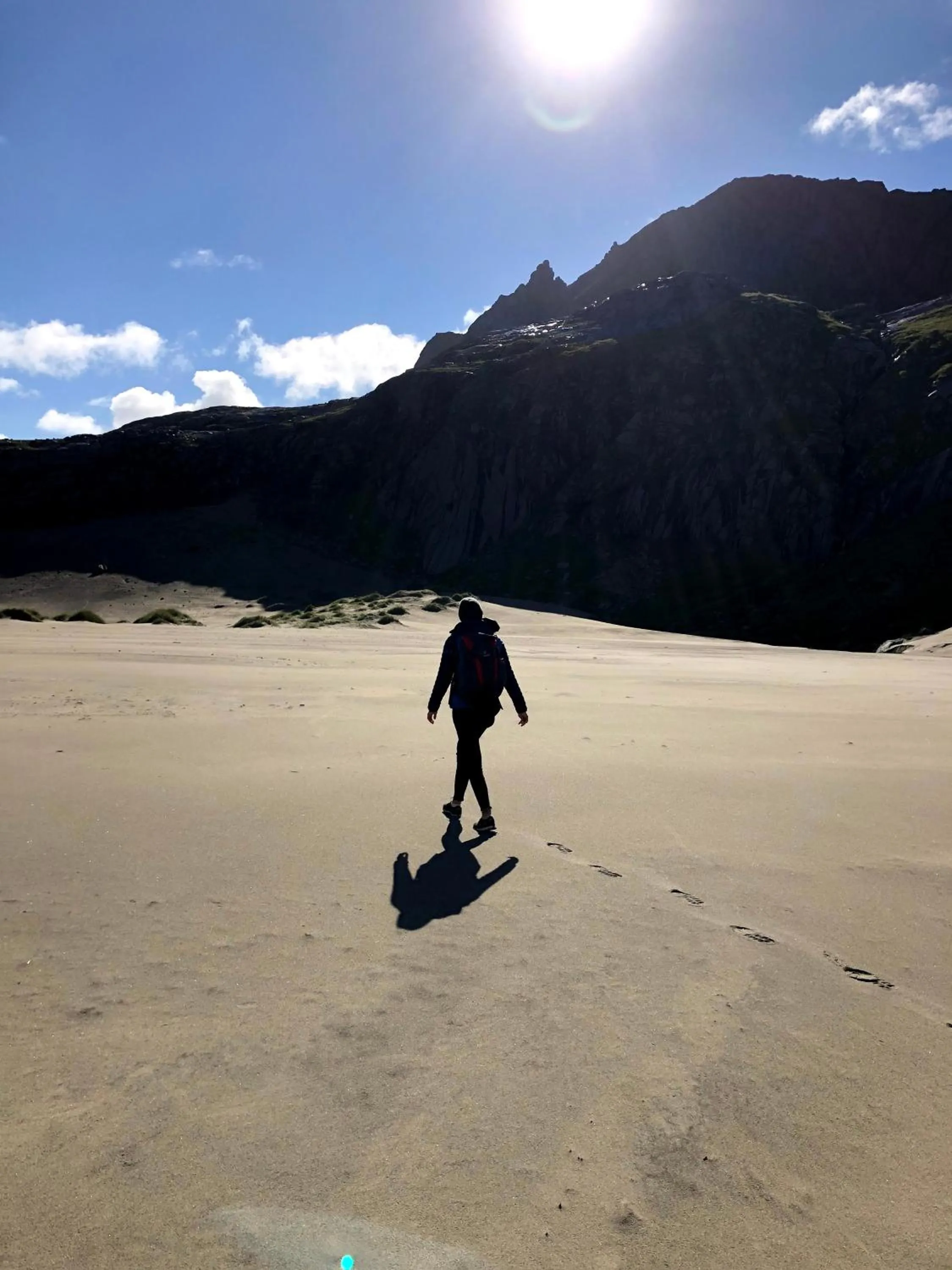 Beach in Lofoten panorama luxury home with sauna in Reine