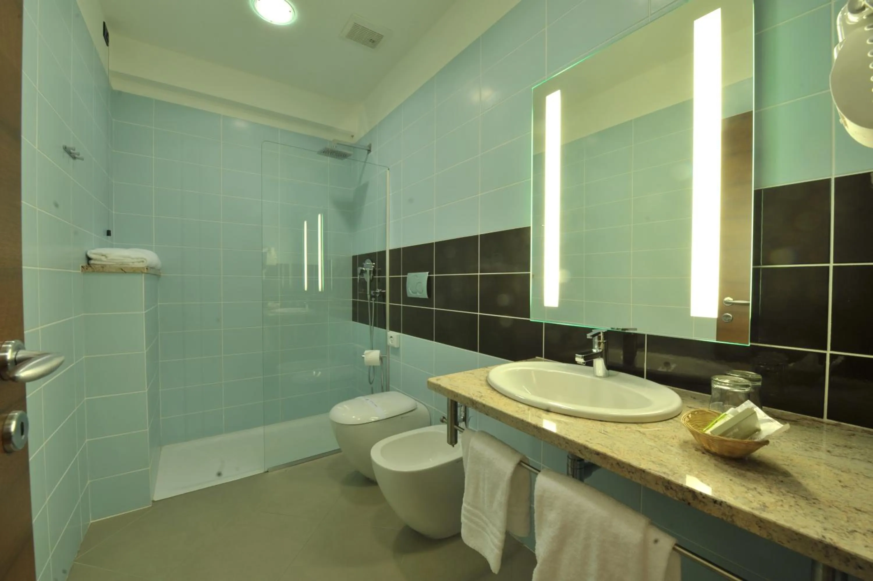 Bathroom in Parco Hotel Sassi