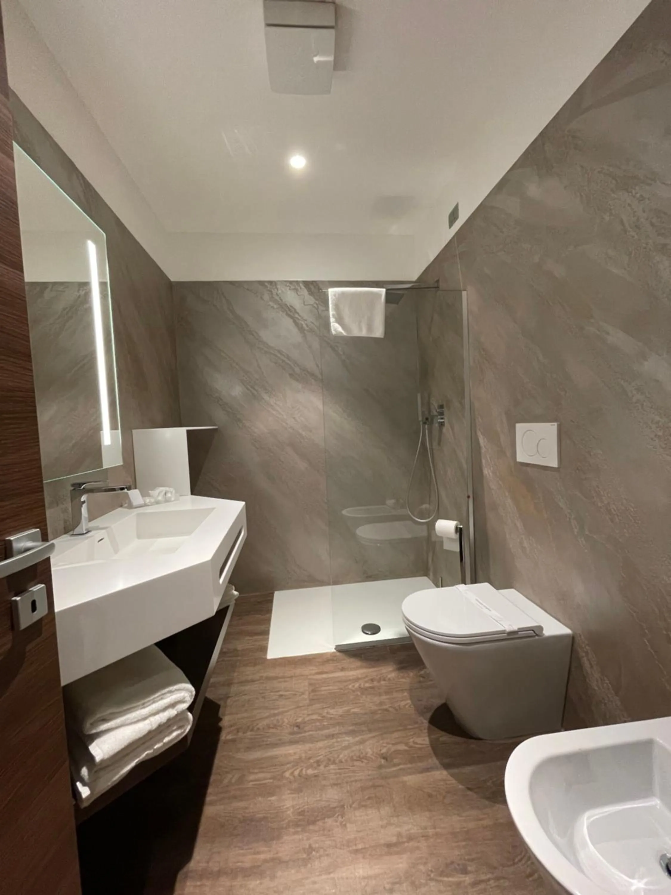 Bathroom in Parco Hotel Sassi