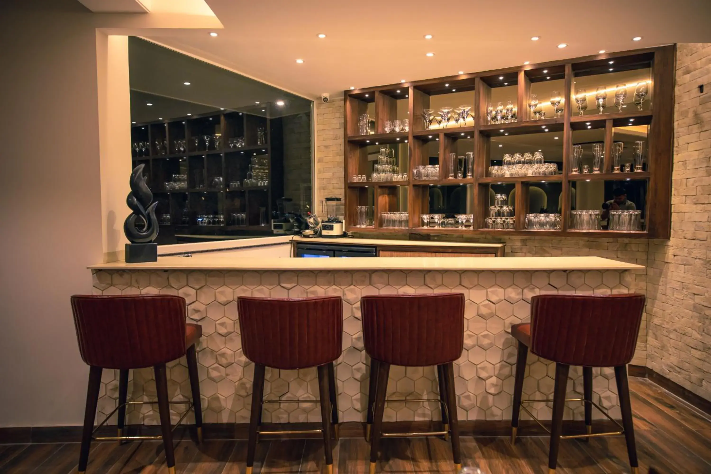 Lounge or bar in juSTa Grand View Resort & Spa, Manali Lounge or bar in juSTa Grand View Resort & Spa, Manali