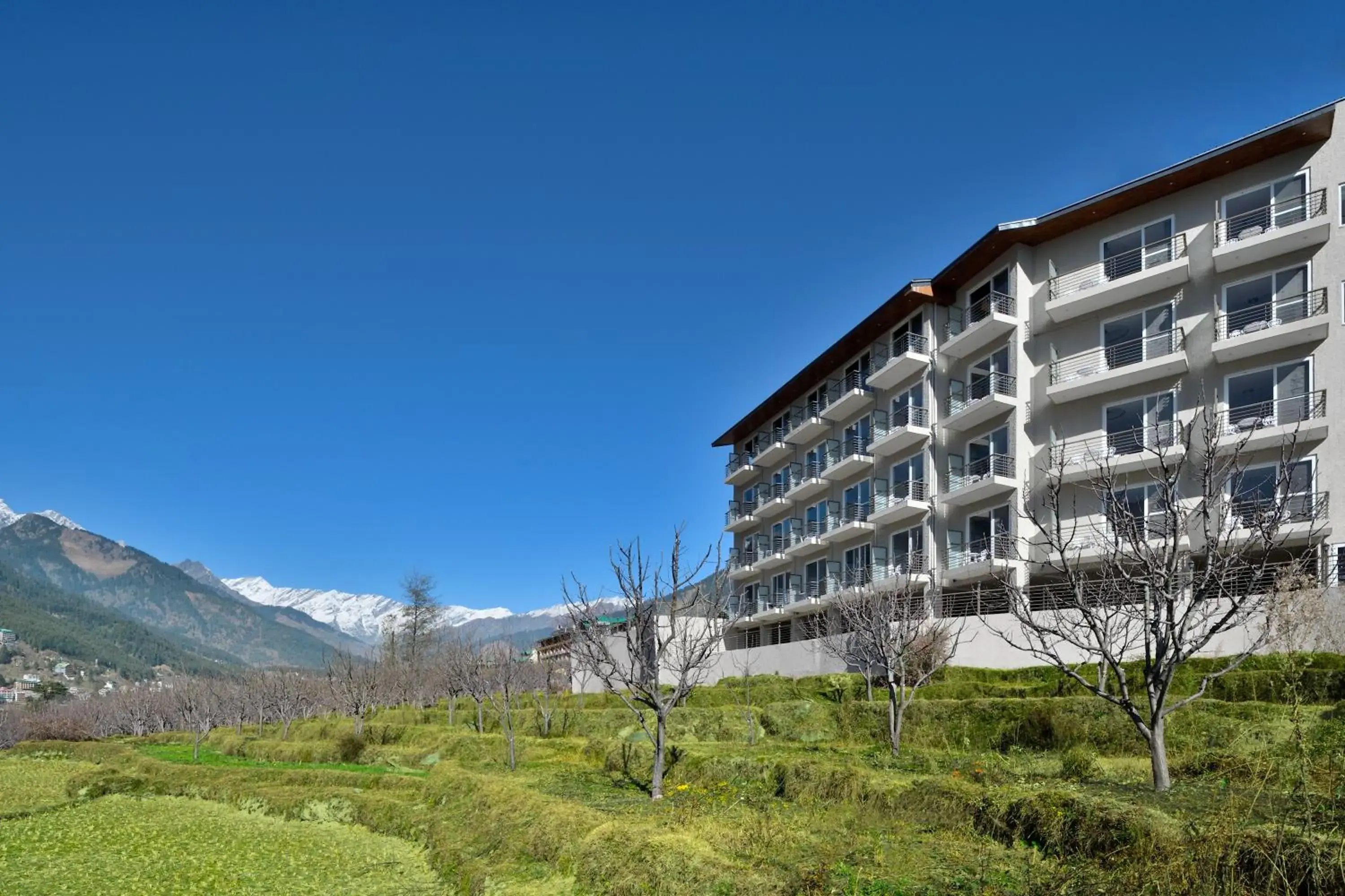 Facade/entrance in juSTa Grand View Resort & Spa, Manali Facade/entrance in juSTa Grand View Resort & Spa, Manali