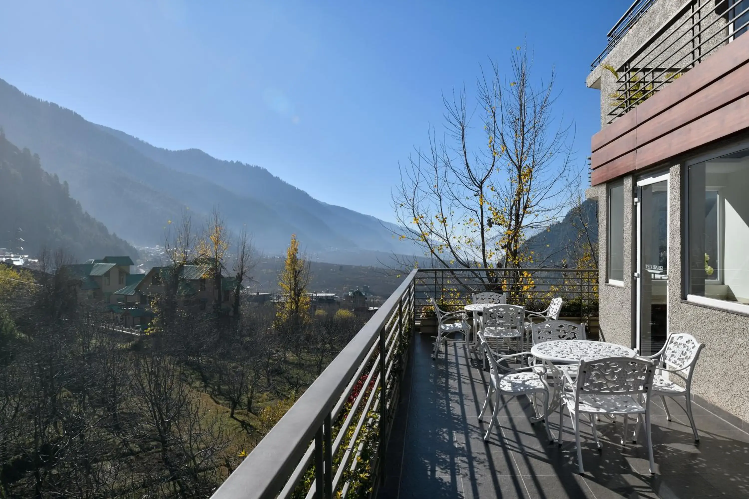 Balcony/Terrace in juSTa Grand View Resort & Spa, Manali Balcony/Terrace in juSTa Grand View Resort & Spa, Manali