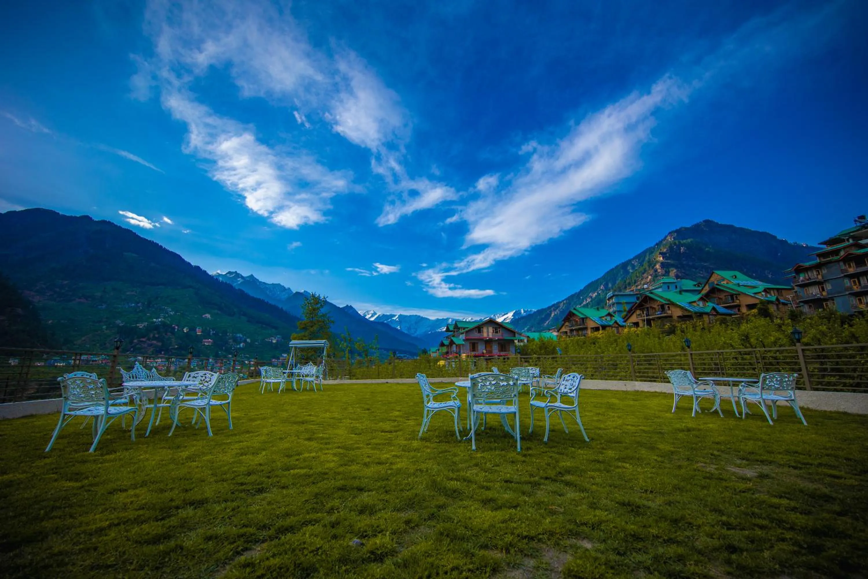 Natural landscape in juSTa Grand View Resort & Spa, Manali