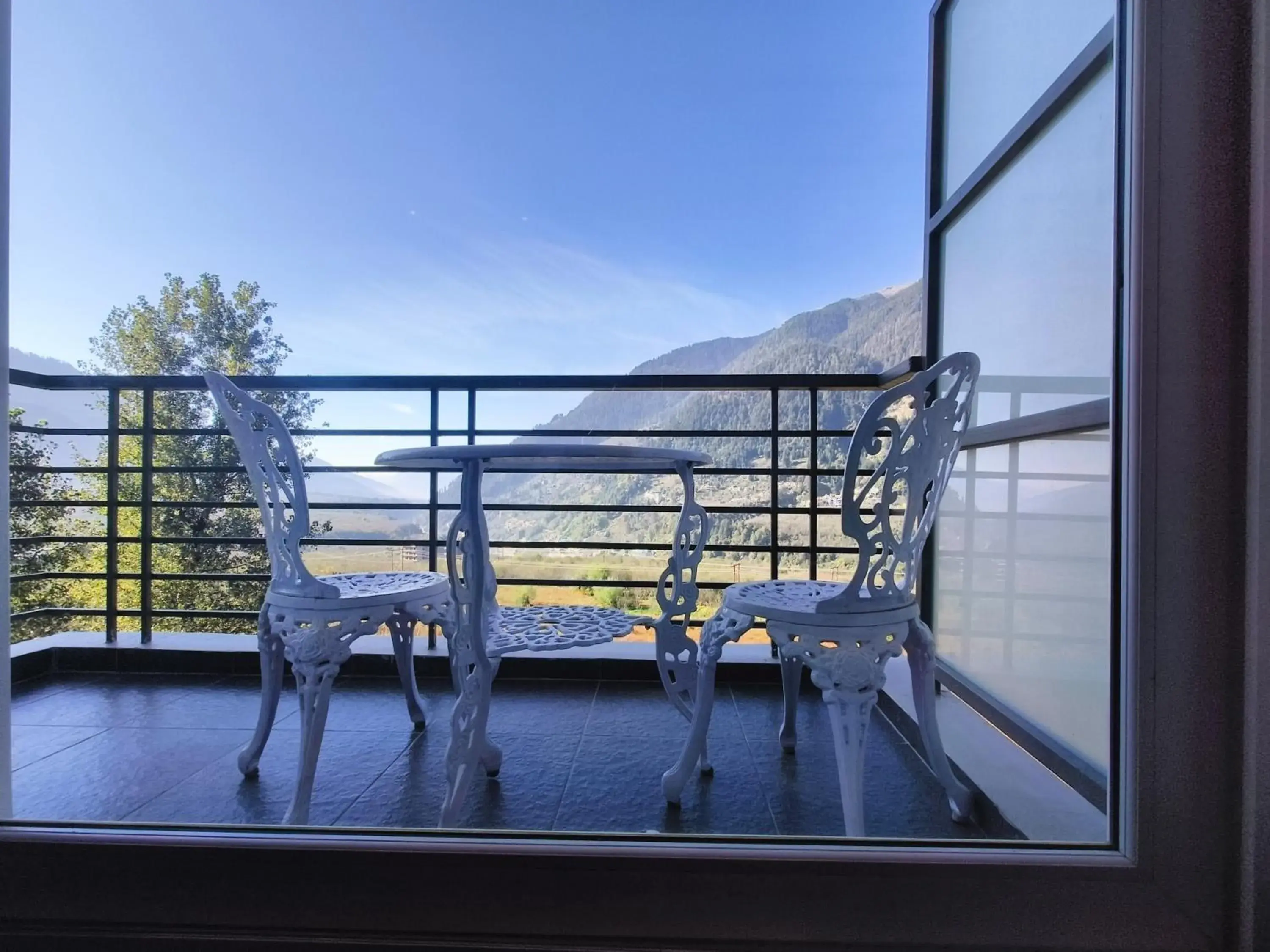 Balcony/Terrace in juSTa Grand View Resort & Spa, Manali Balcony/Terrace in juSTa Grand View Resort & Spa, Manali