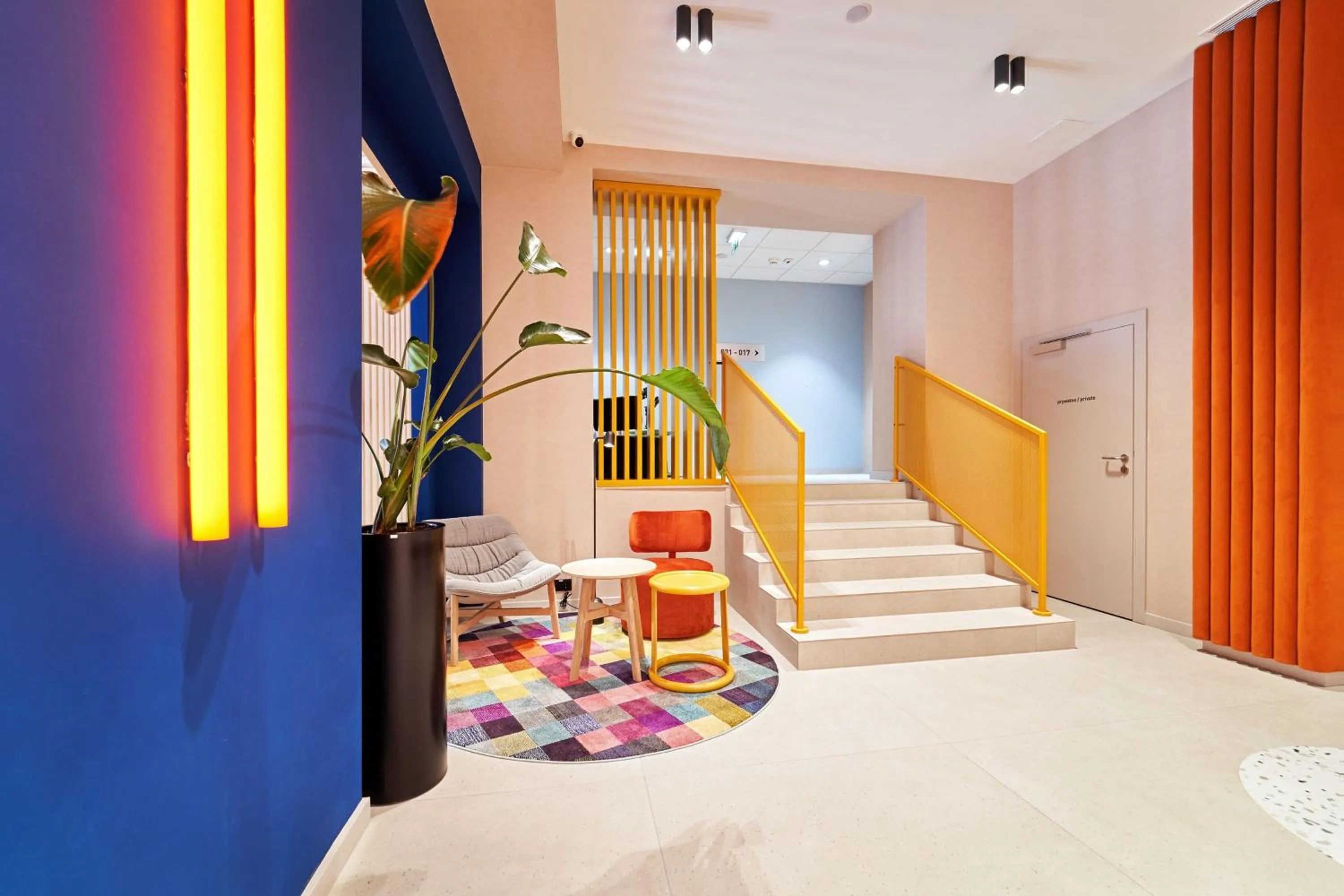 Lobby or reception in B&B Hotel Poznań Old Town