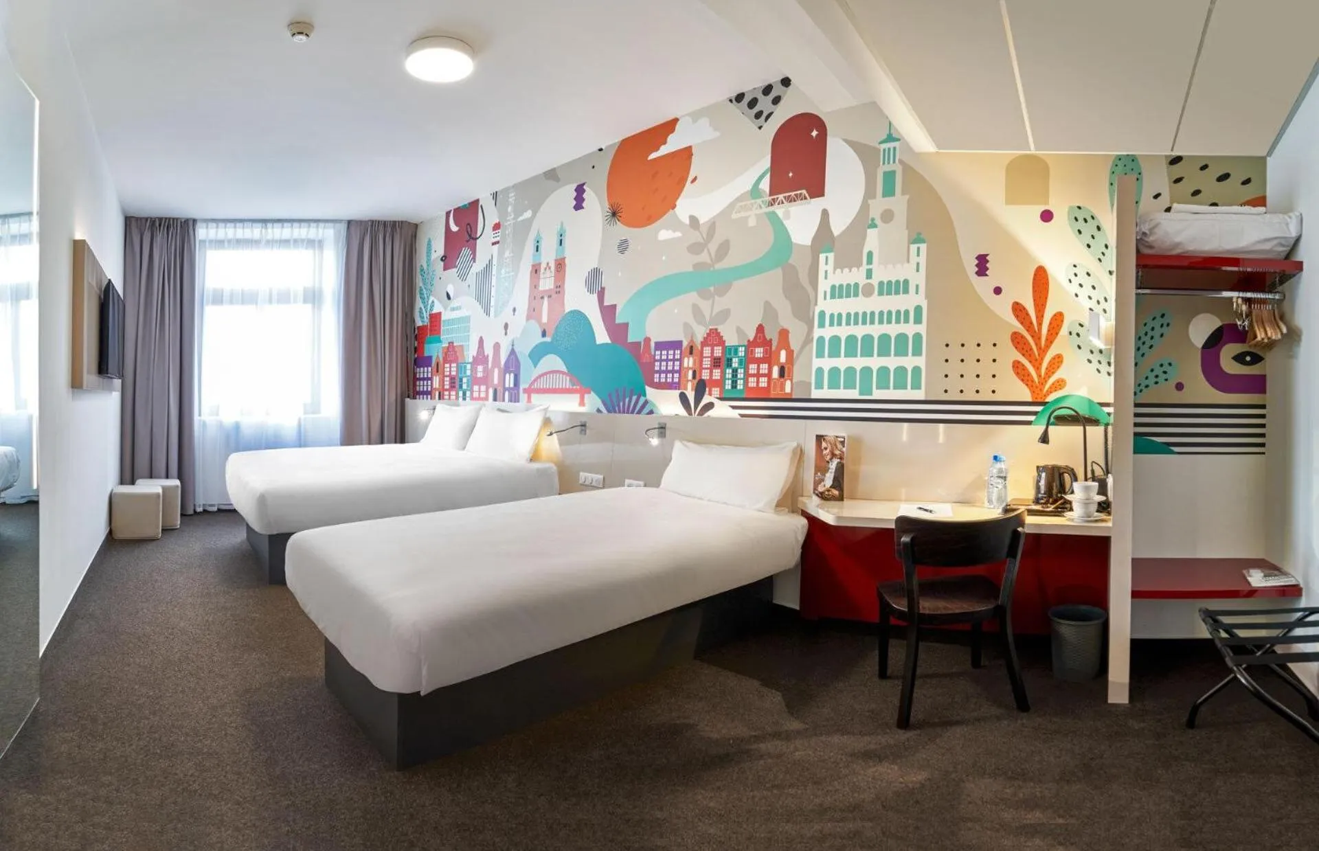 Photo of the whole room, Bed in B&B Hotel Poznań Old Town