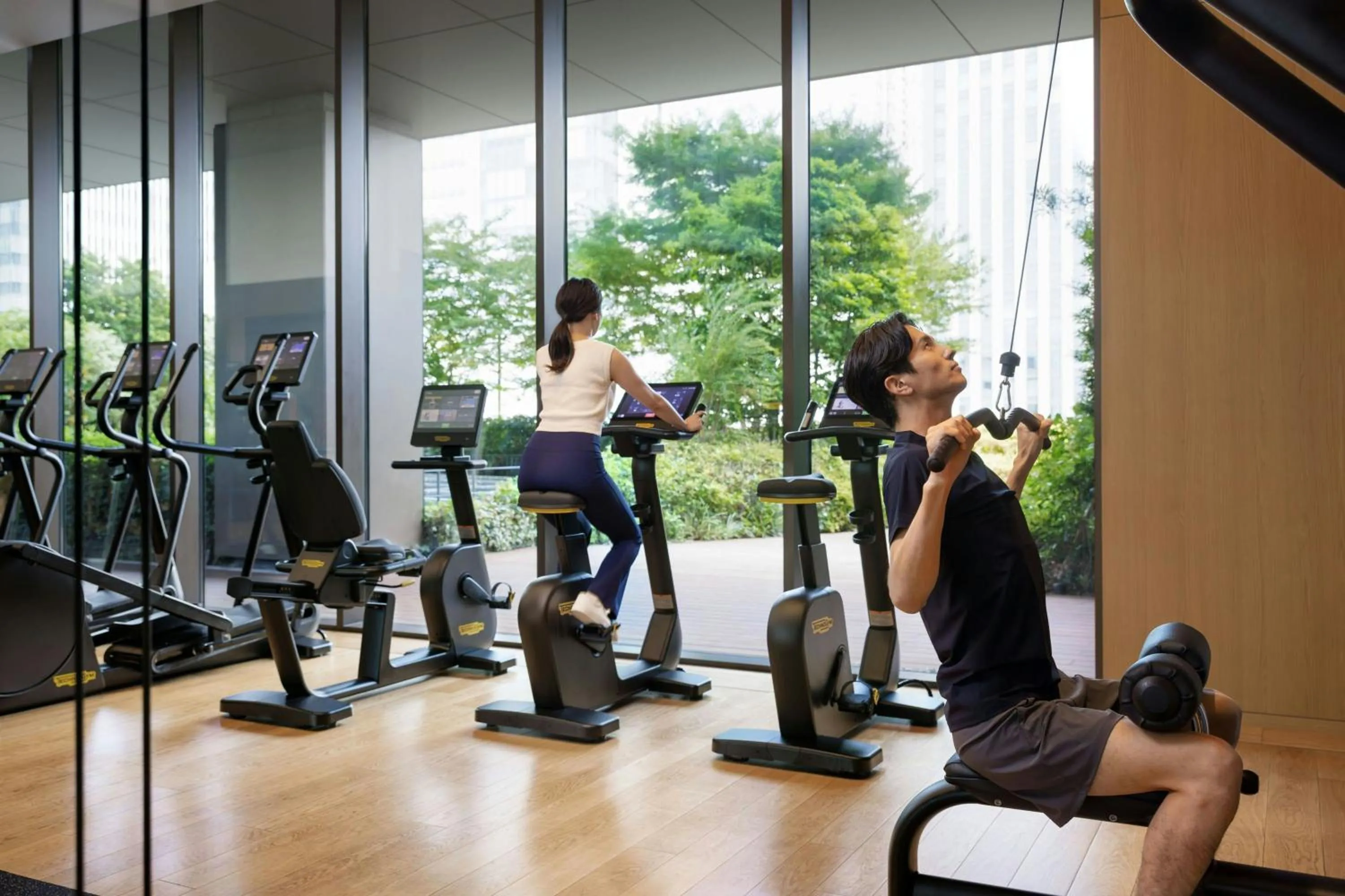Fitness centre/facilities in The Westin Yokohama