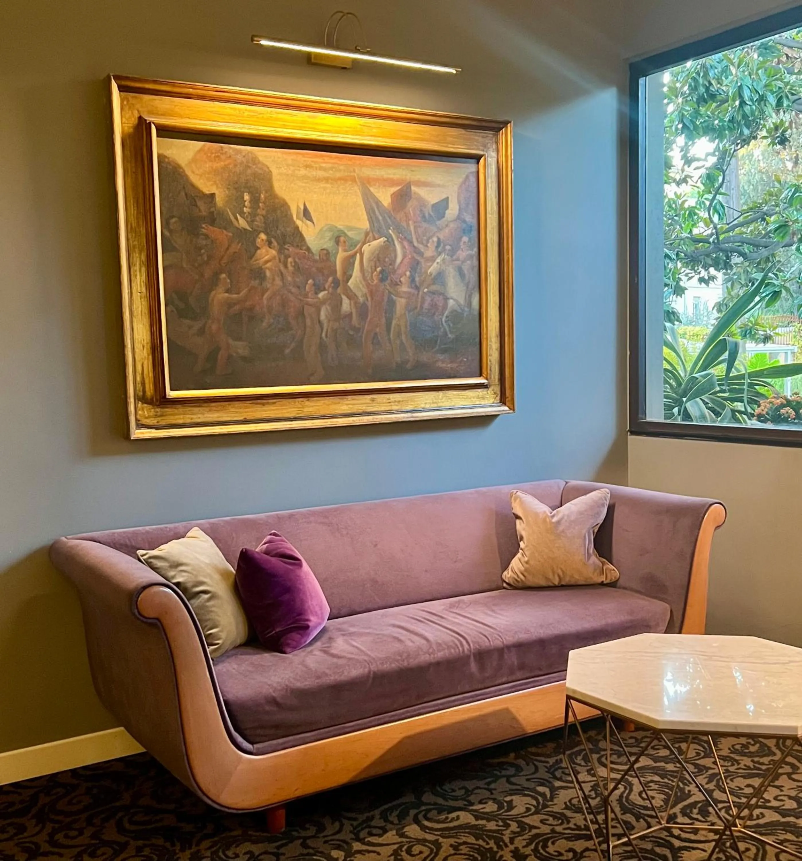 Decorative detail in Hotel Fenix