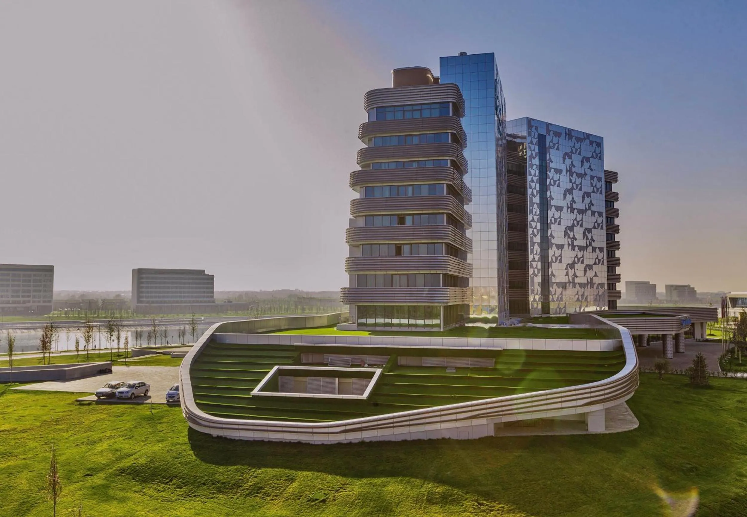 Facade/entrance in Lia! by Minyoun Stars of Ulugbek