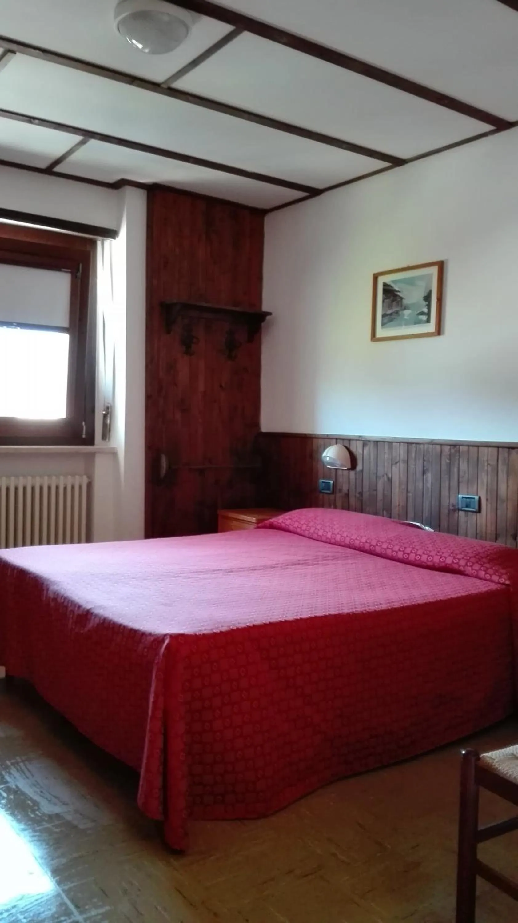 Bed in Hotel Saint Nicolas Gran Paradiso