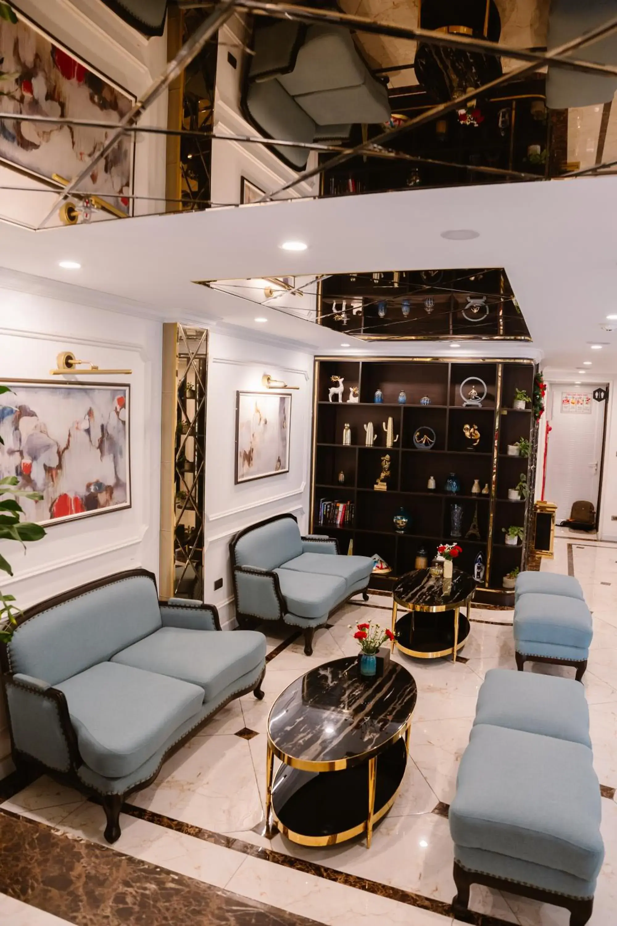 Lobby or reception in Hồng Vận Hotel Lobby or reception in Hồng Vận Hotel