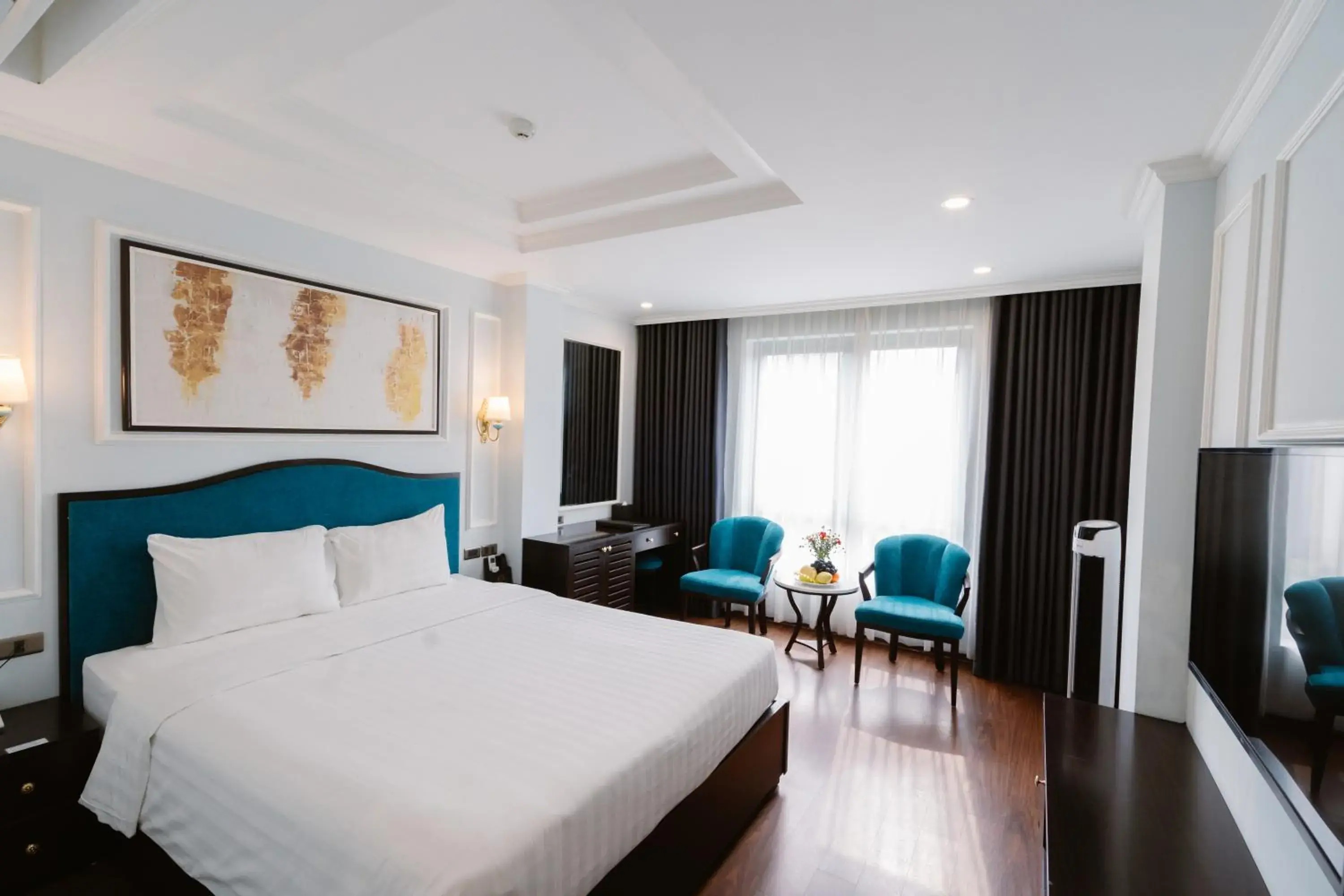 Decorative detail, Bed in Hồng Vận Hotel Decorative detail, Bed in Hồng Vận Hotel