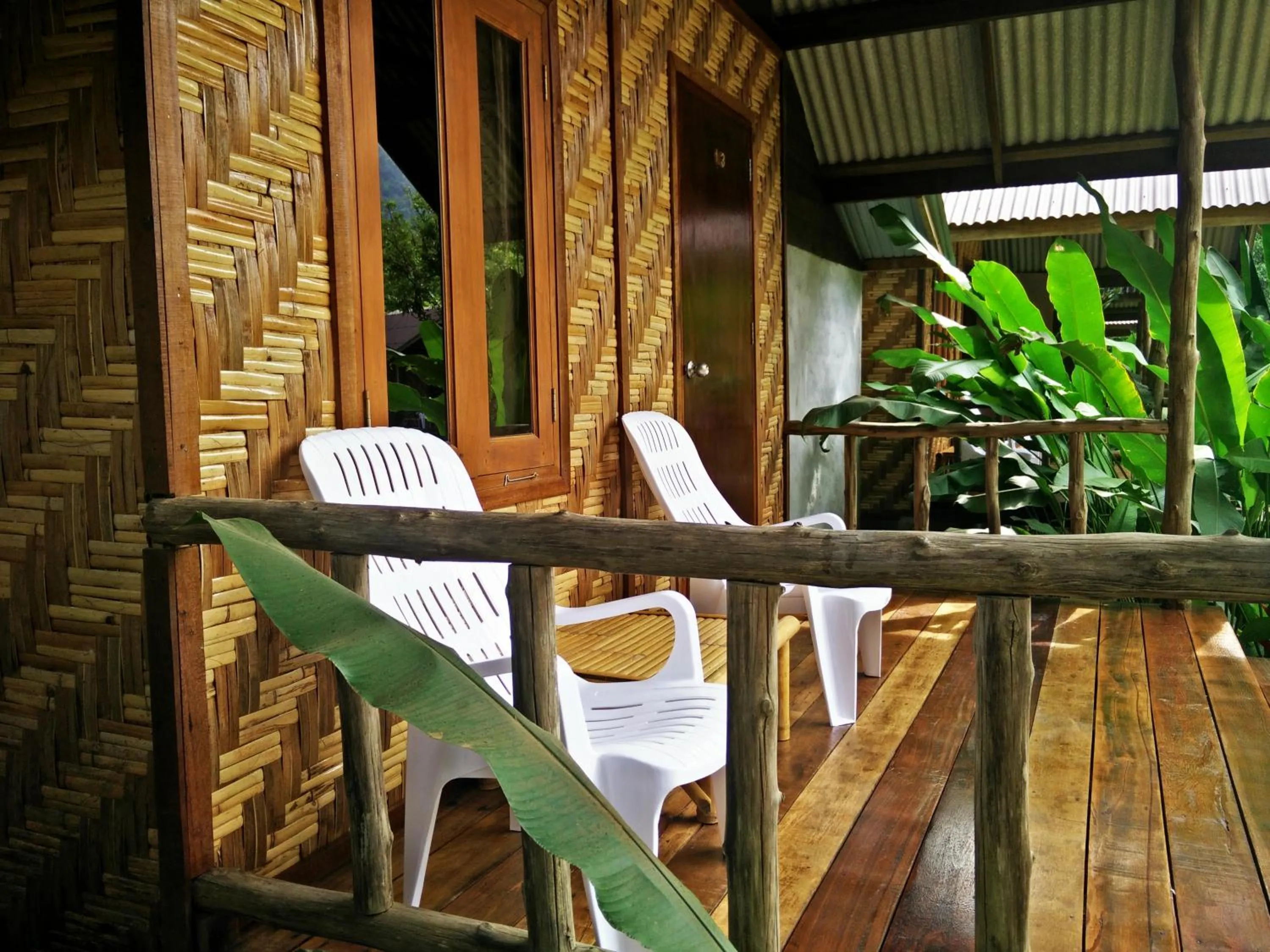Balcony/Terrace in Khao Sok Cabana Resort