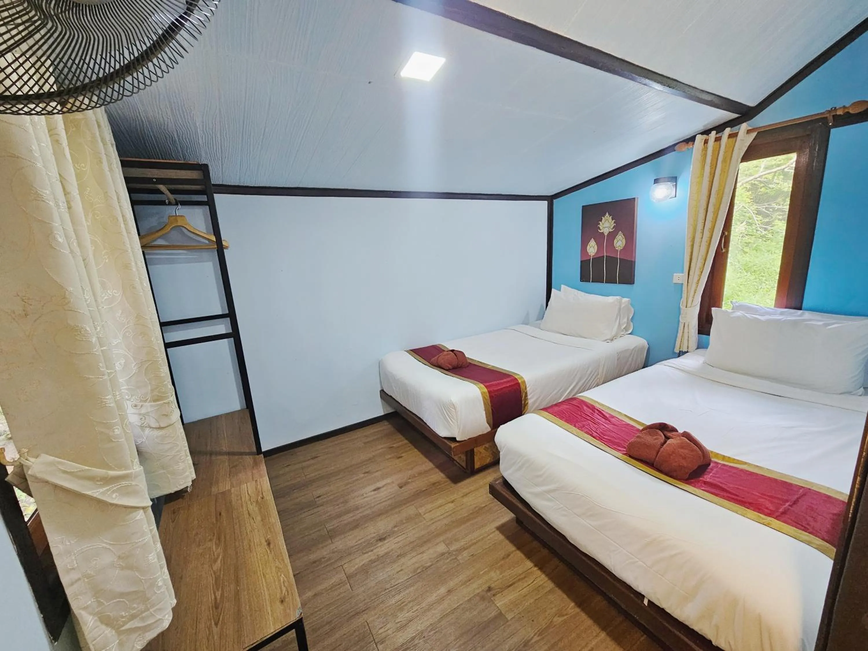 Bedroom, Bed in Khao Sok Cabana Resort