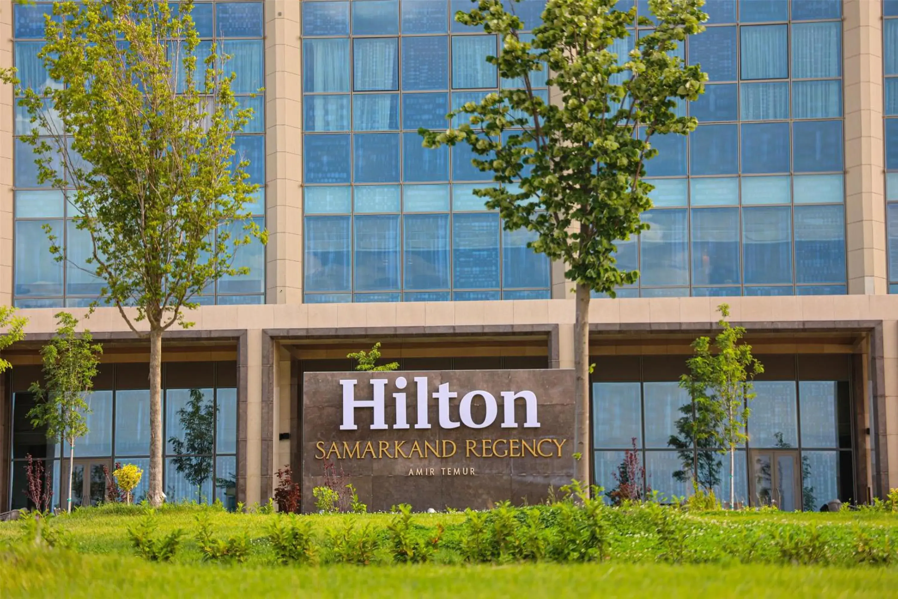 Property building in Hilton Samarkand Regency Property building in Hilton Samarkand Regency