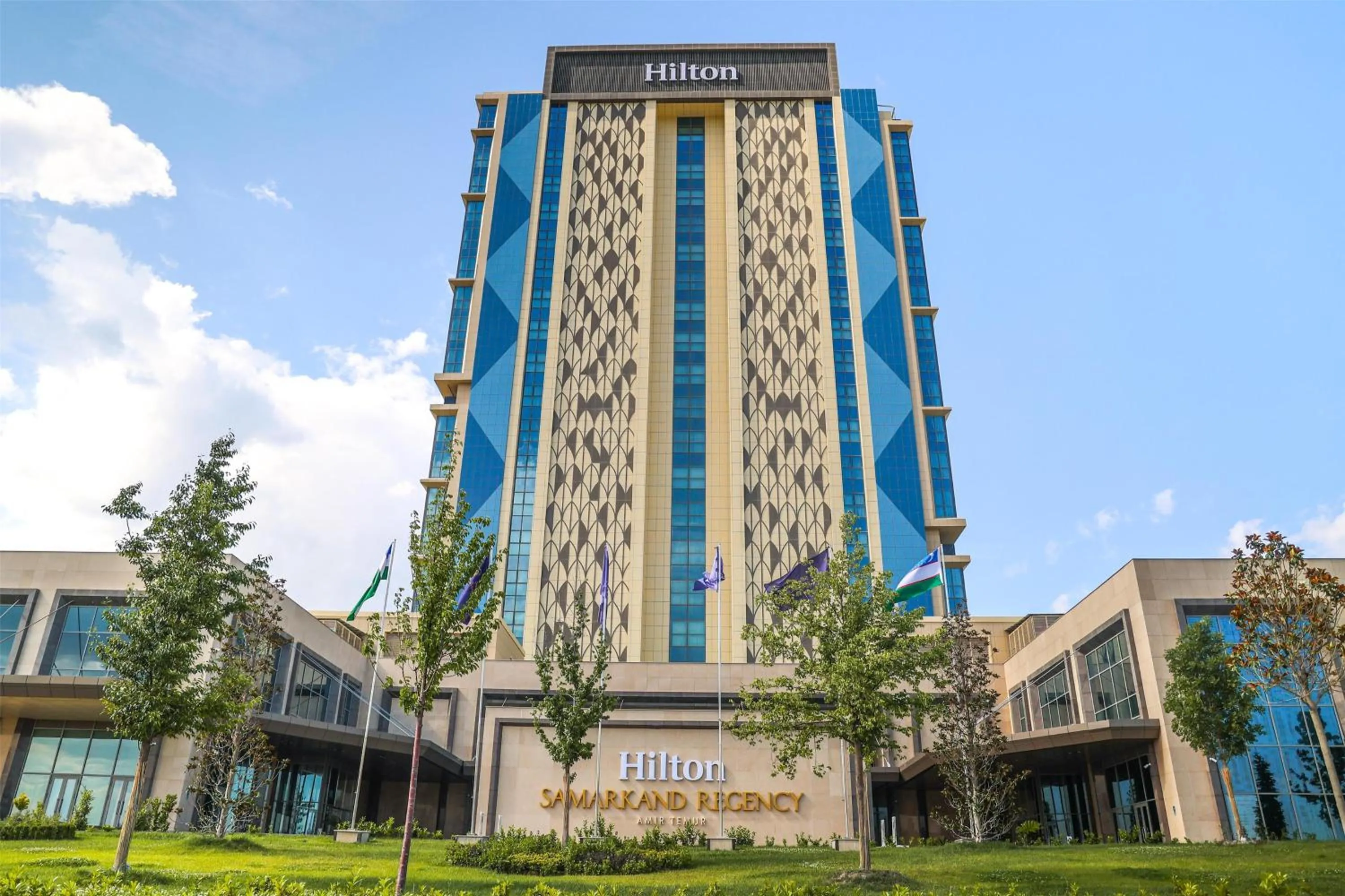 Property building in Hilton Samarkand Regency