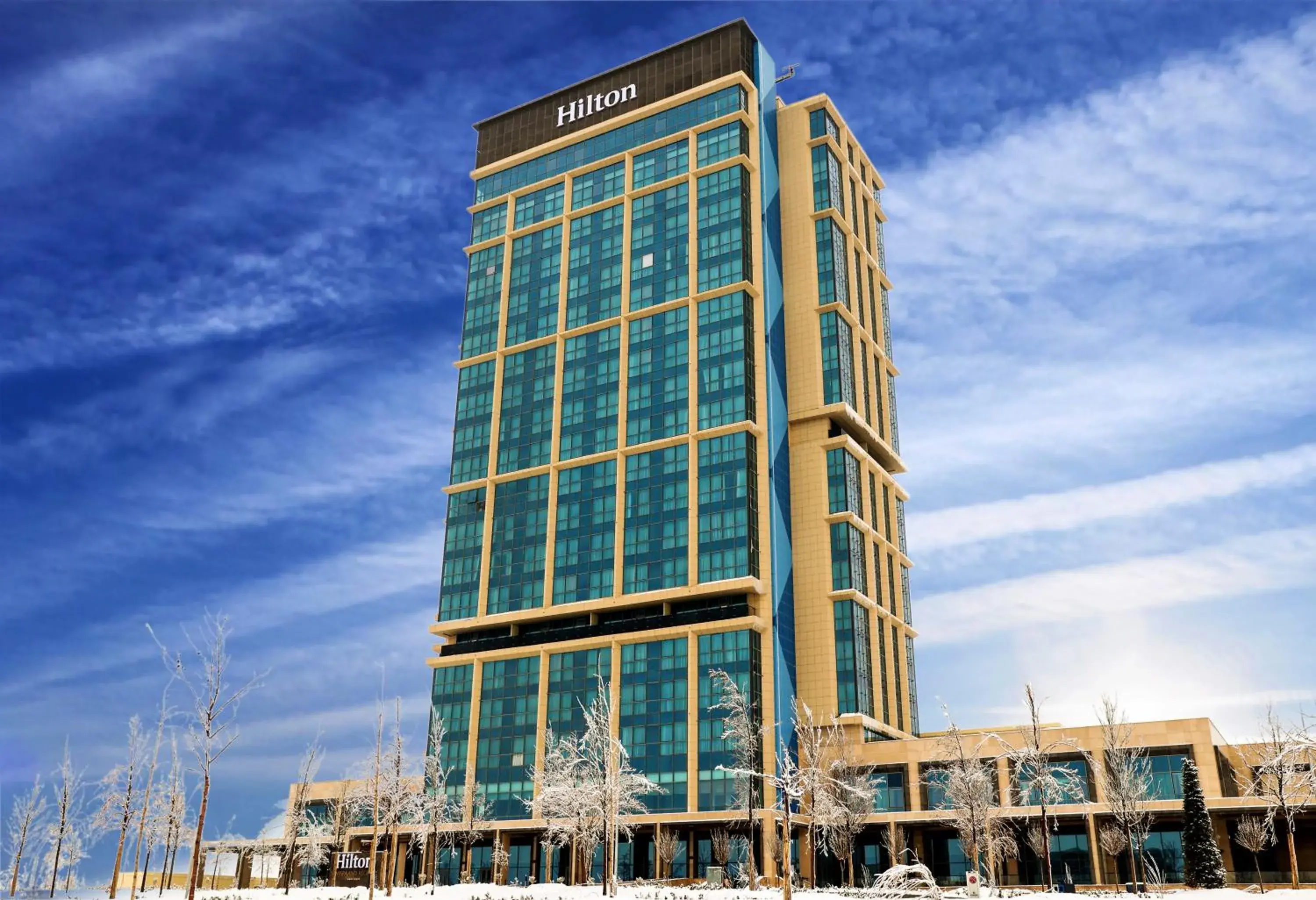 Property building in Hilton Samarkand Regency Property building in Hilton Samarkand Regency
