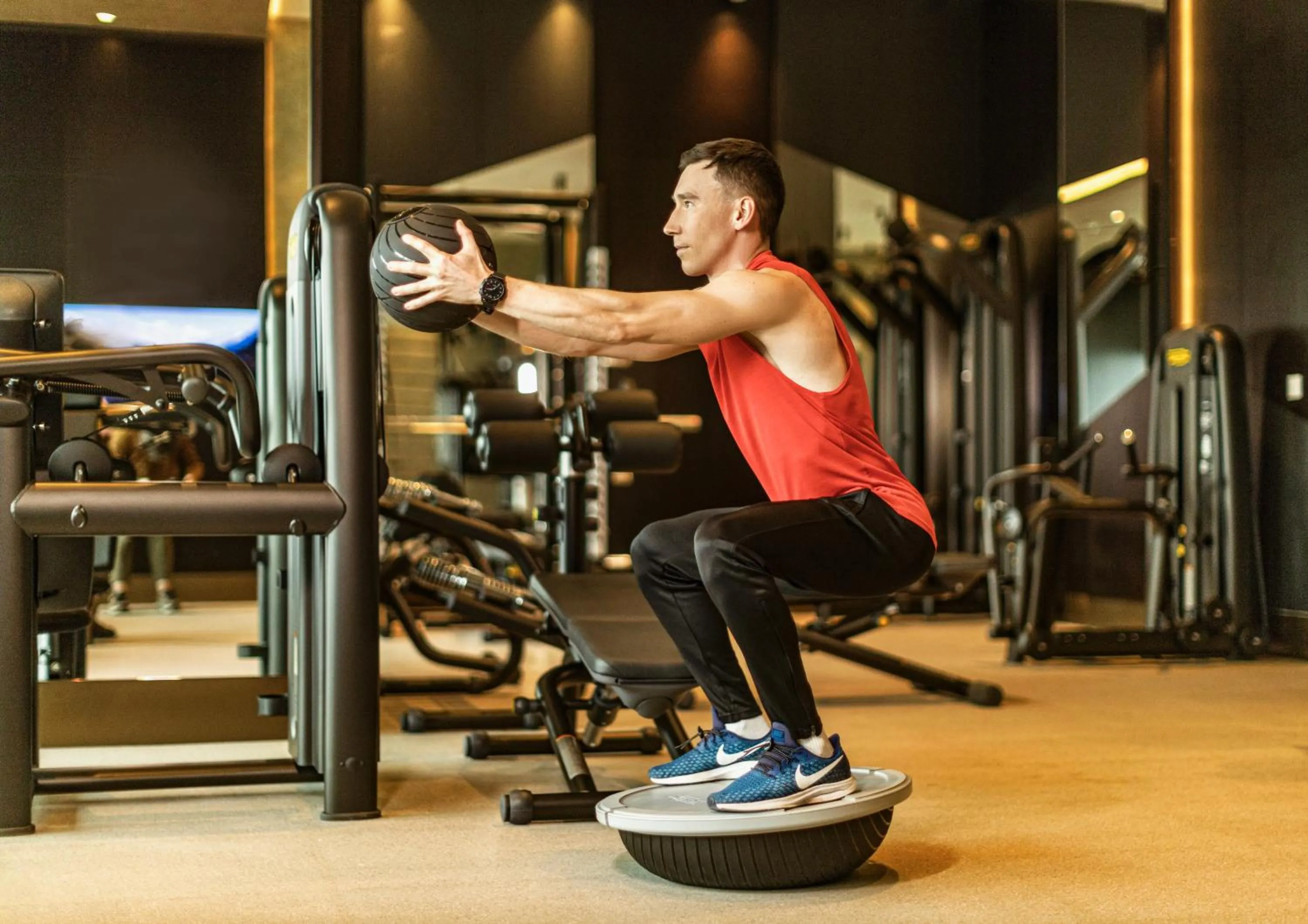 Fitness centre/facilities in Hilton Samarkand Regency