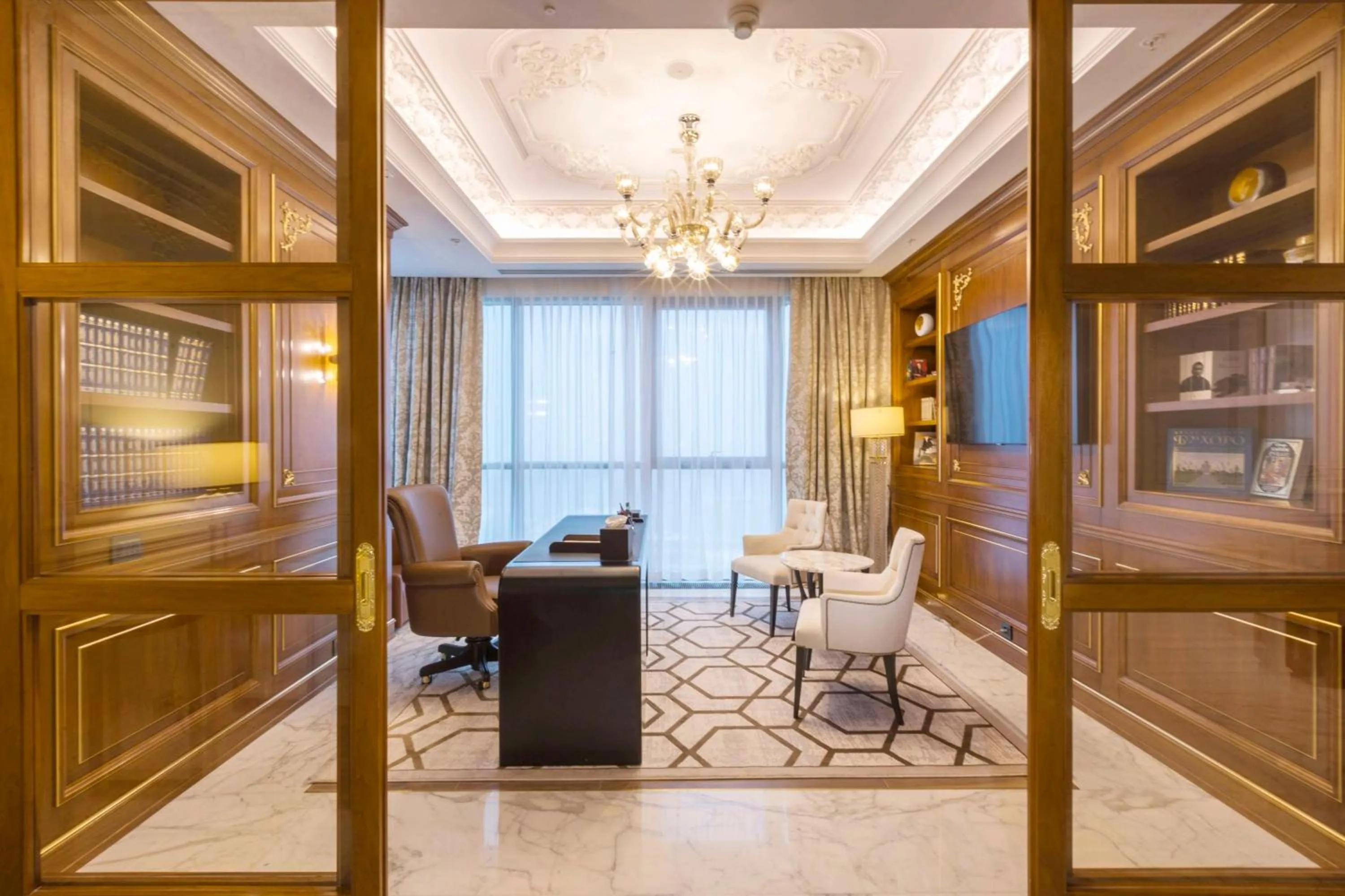 Bed in Hilton Samarkand Regency