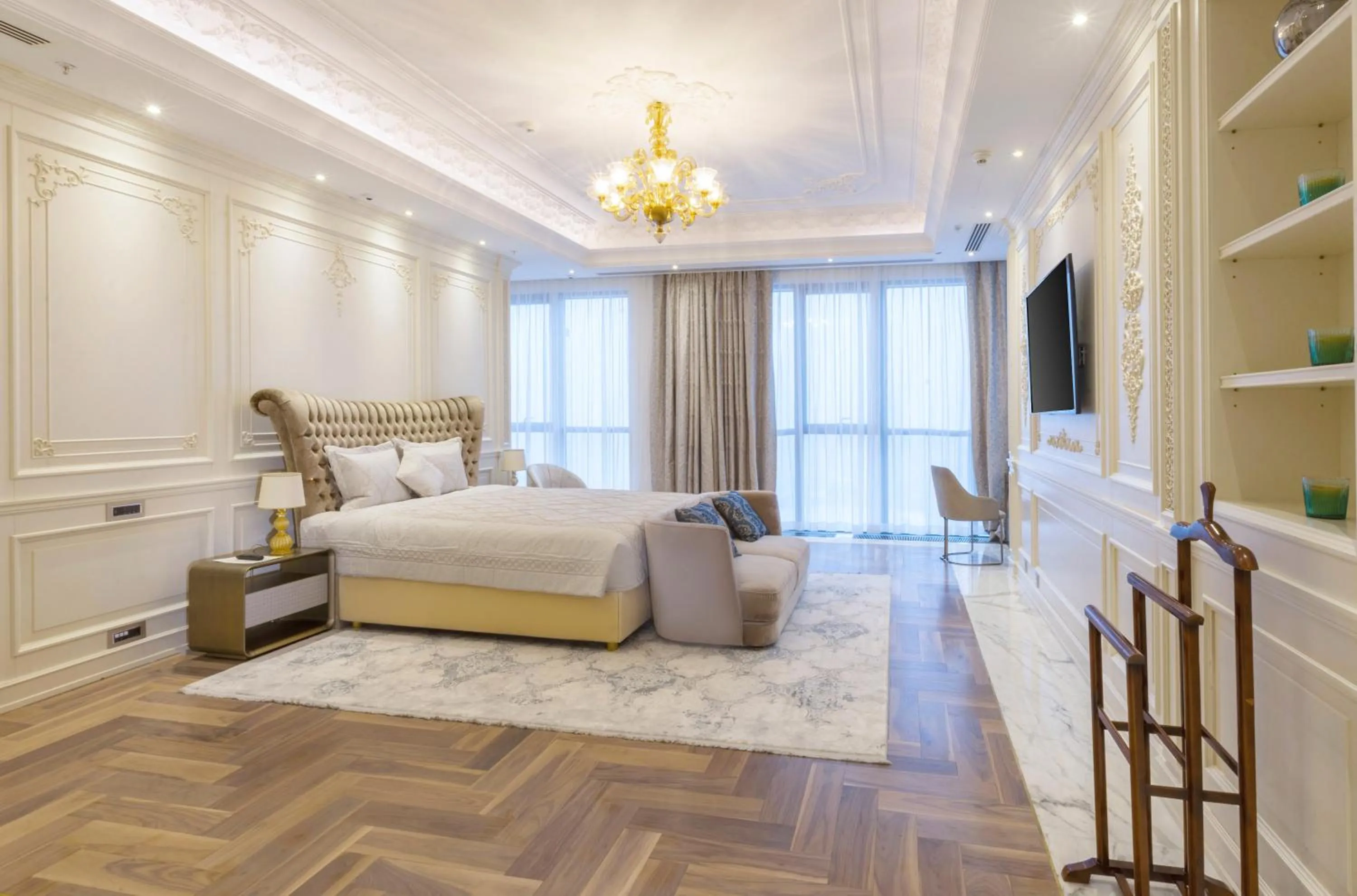 Bed in Hilton Samarkand Regency