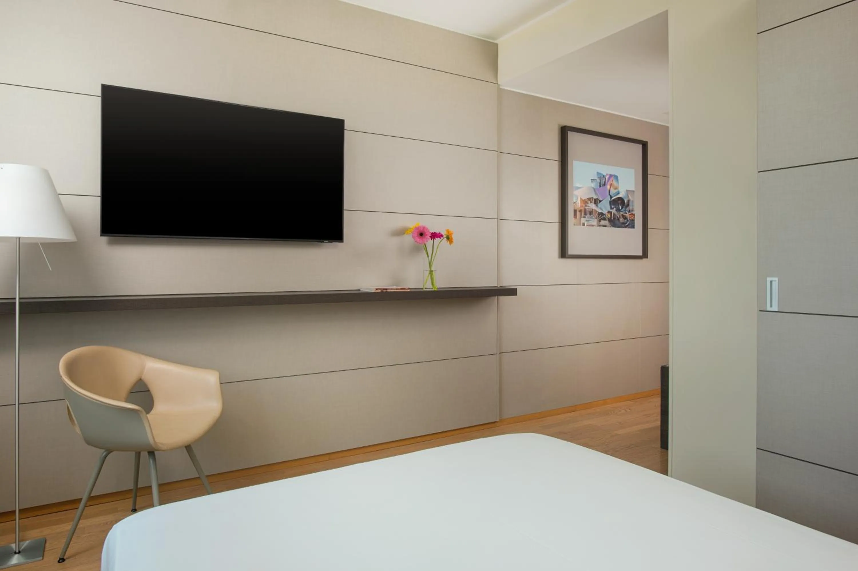 Bed in UNA Hotels Bologna Fiera