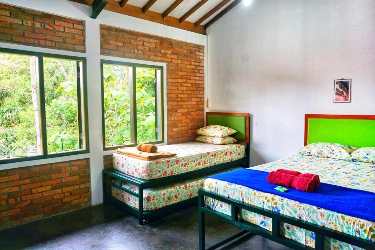 Bed in Sonosewu Guesthouse Syariah