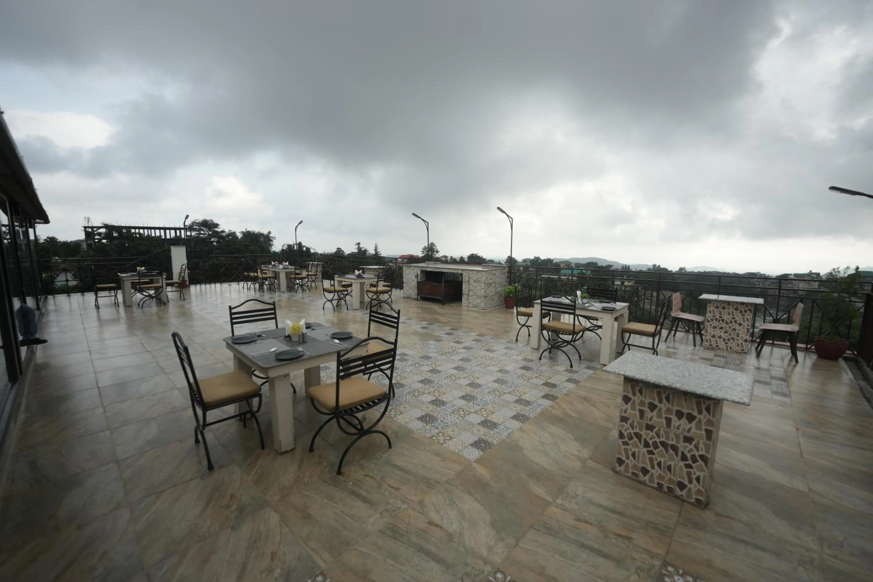 Balcony/Terrace in Hotel 360 by D'Polo Dharamshala
