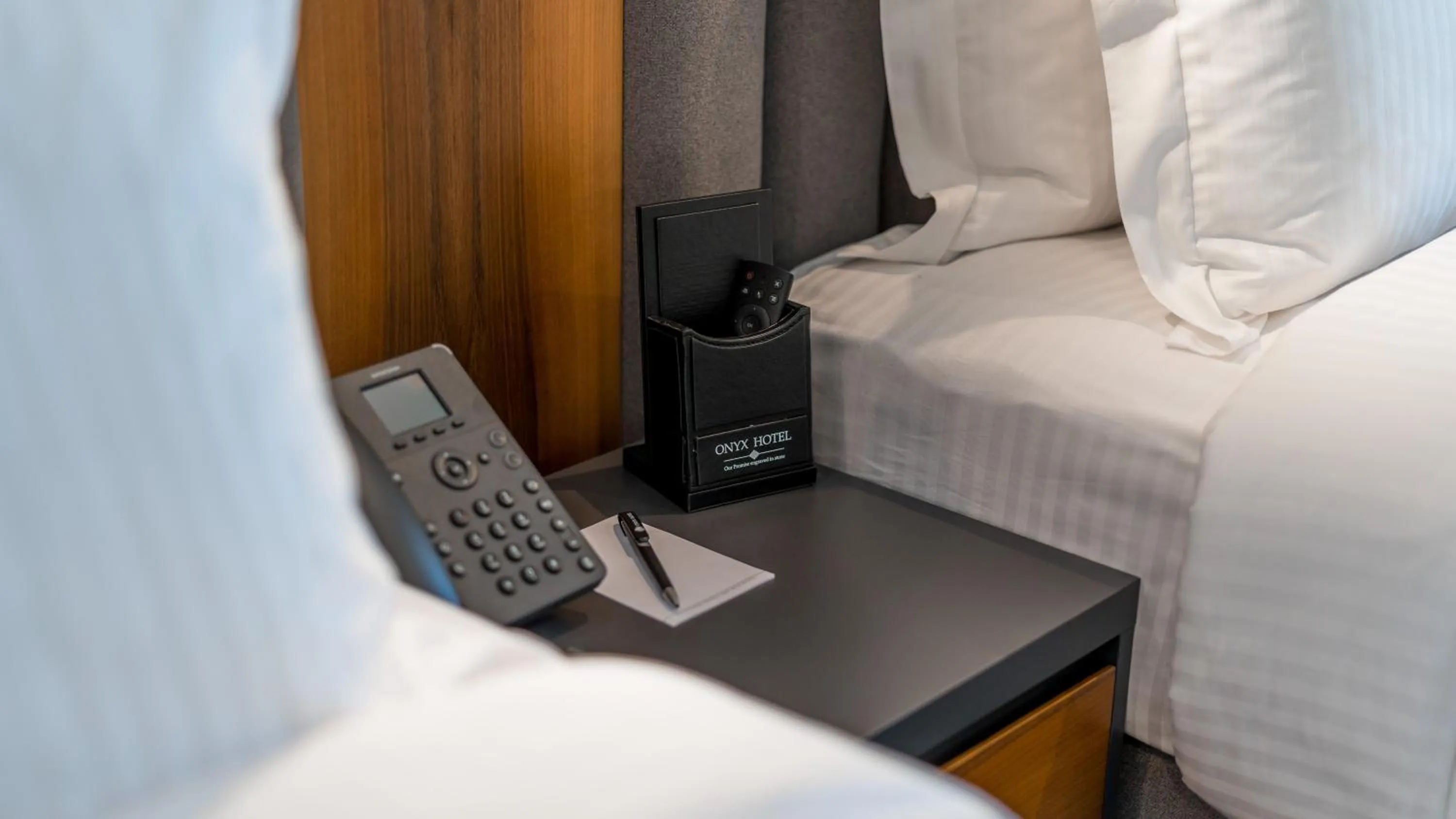 Lobby or reception, Bed in Onyx City Center