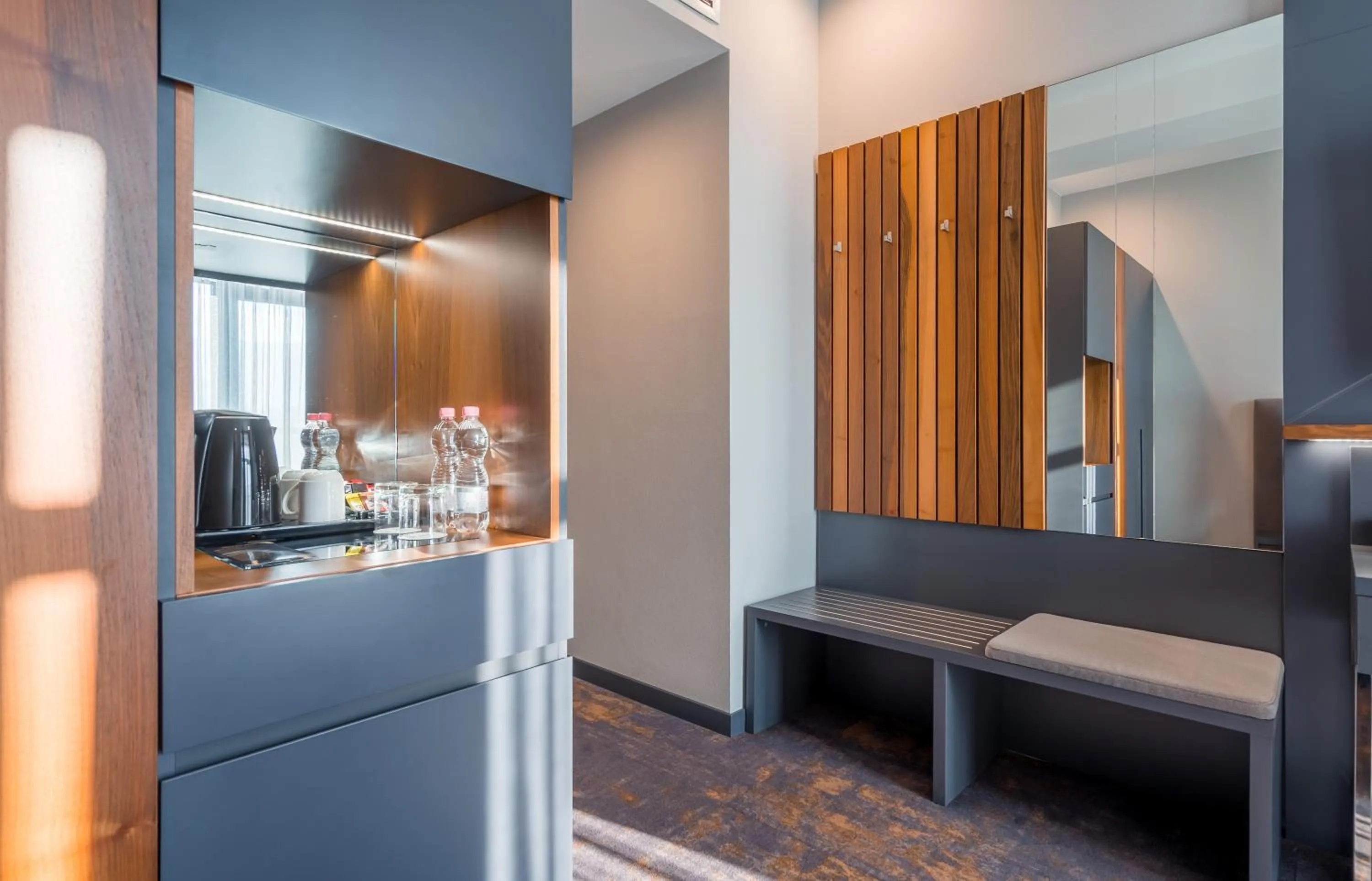 minibar, Bed in Onyx City Center