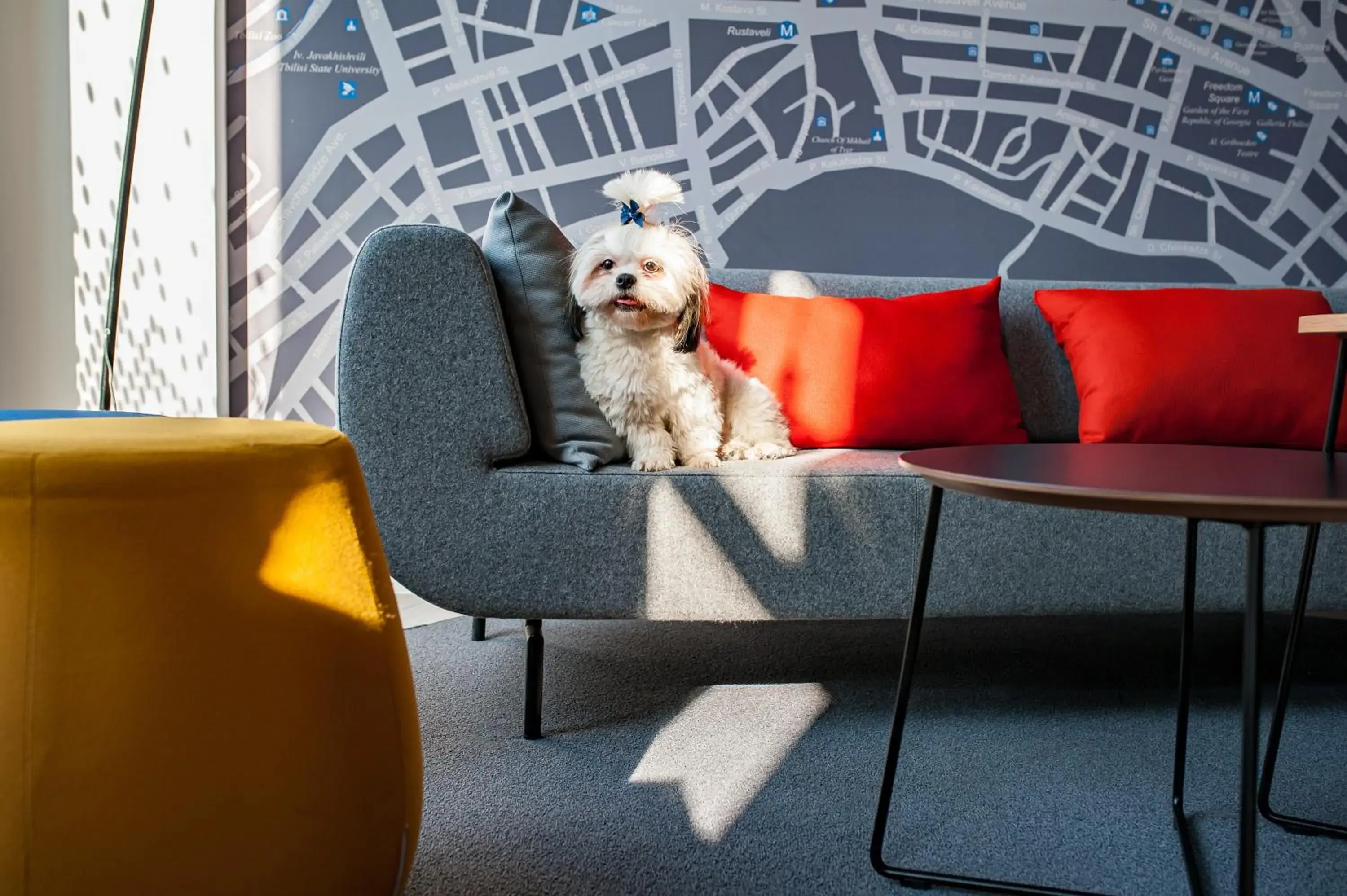 Lobby or reception in Holiday Inn Express Tbilisi Avlabari by IHG Lobby or reception in Holiday Inn Express Tbilisi Avlabari by IHG