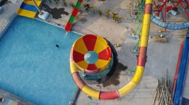 Aqua park in Fun N City Water Park , Adventure & Resort , Patna