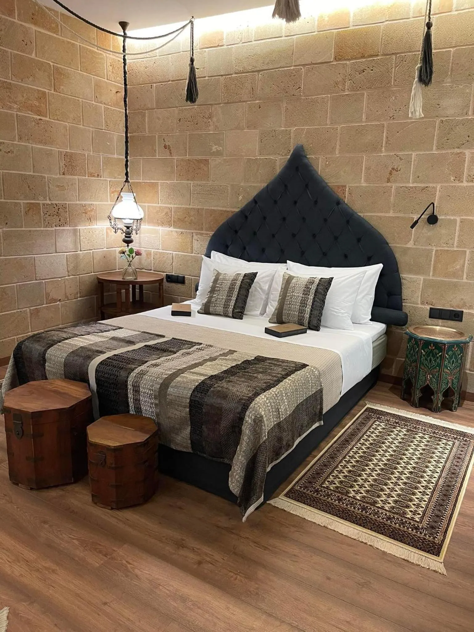 Bed in Utopia Luxury Suites - Old Town