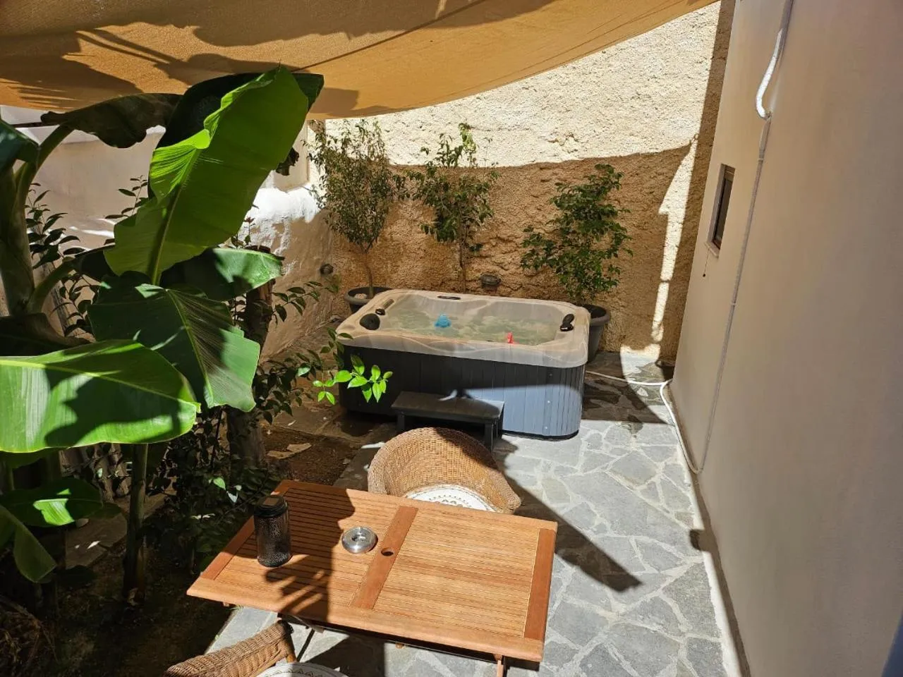 Inner courtyard view in Utopia Luxury Suites - Old Town