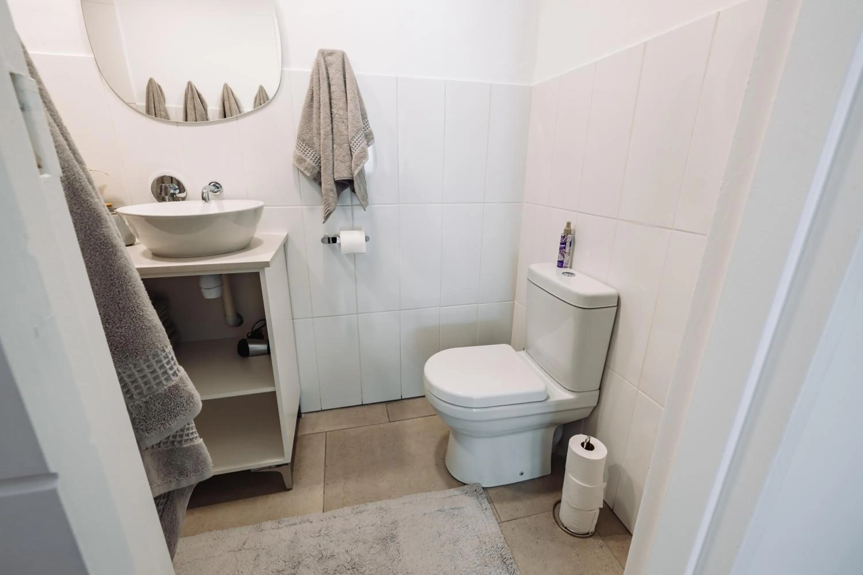 Toilet in McLeod's & Stuart's Cottage