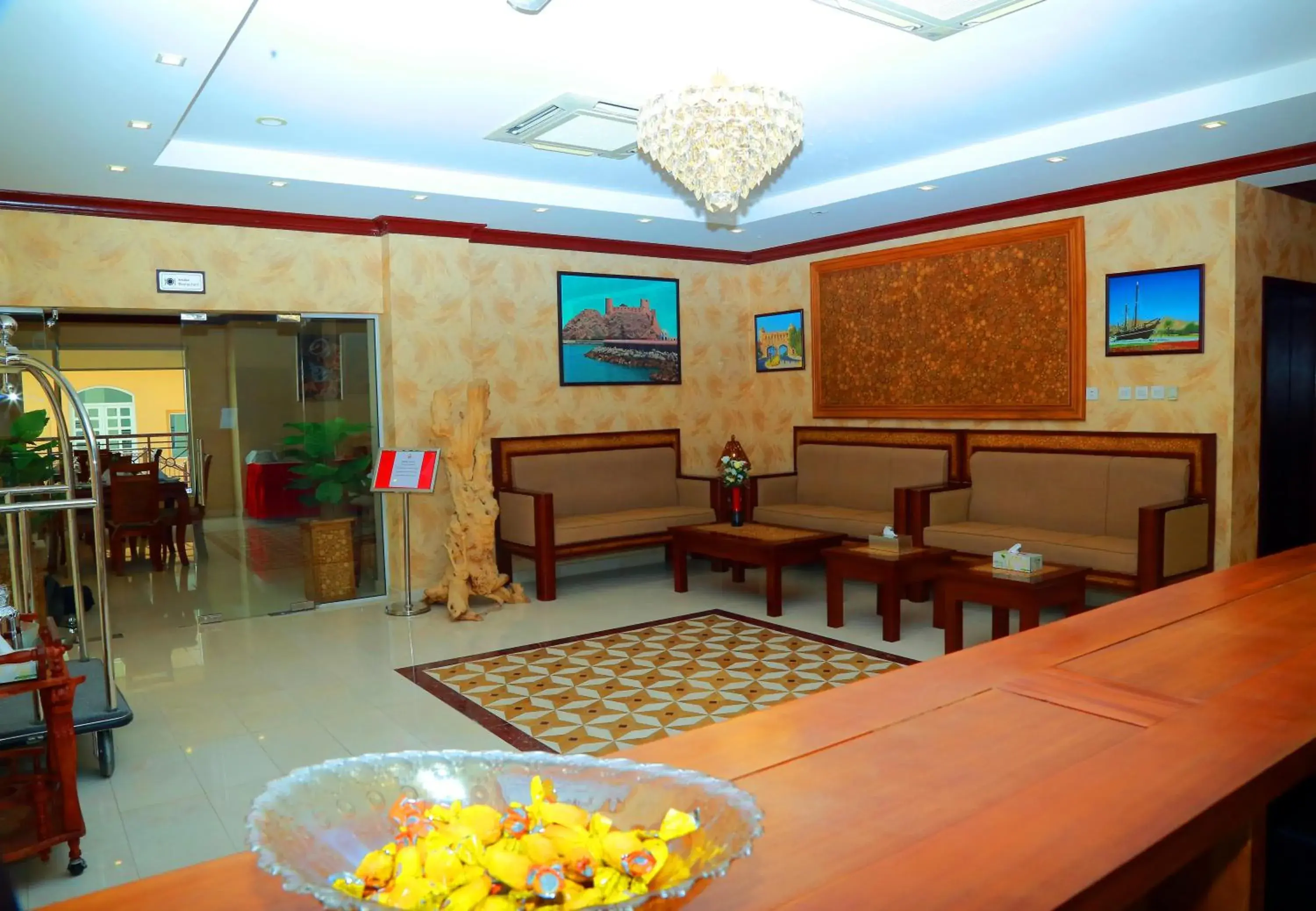 Lobby or reception in ROYAL HOTEL Lobby or reception in ROYAL HOTEL