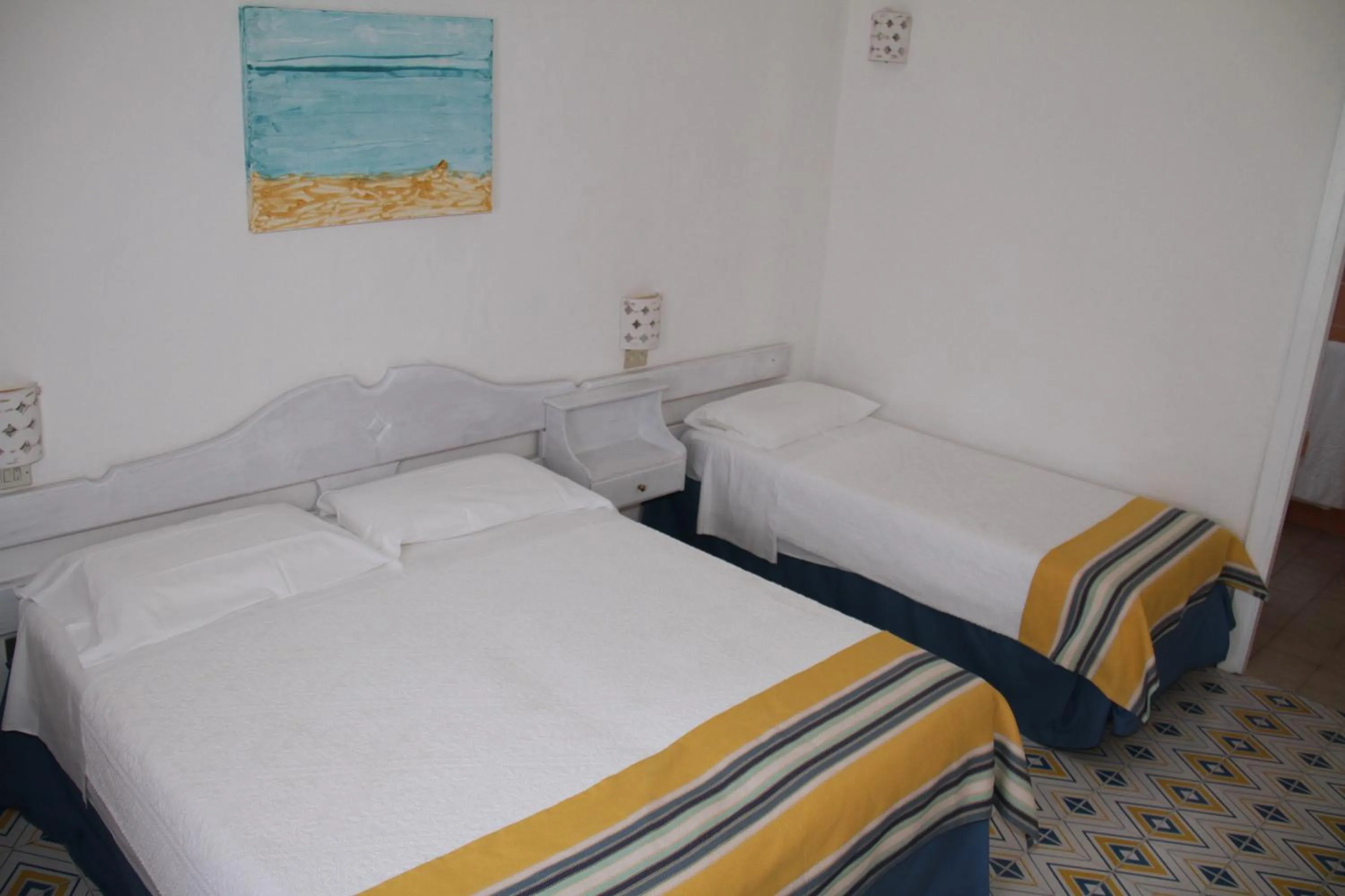 Bed in Hotel 3 Botti