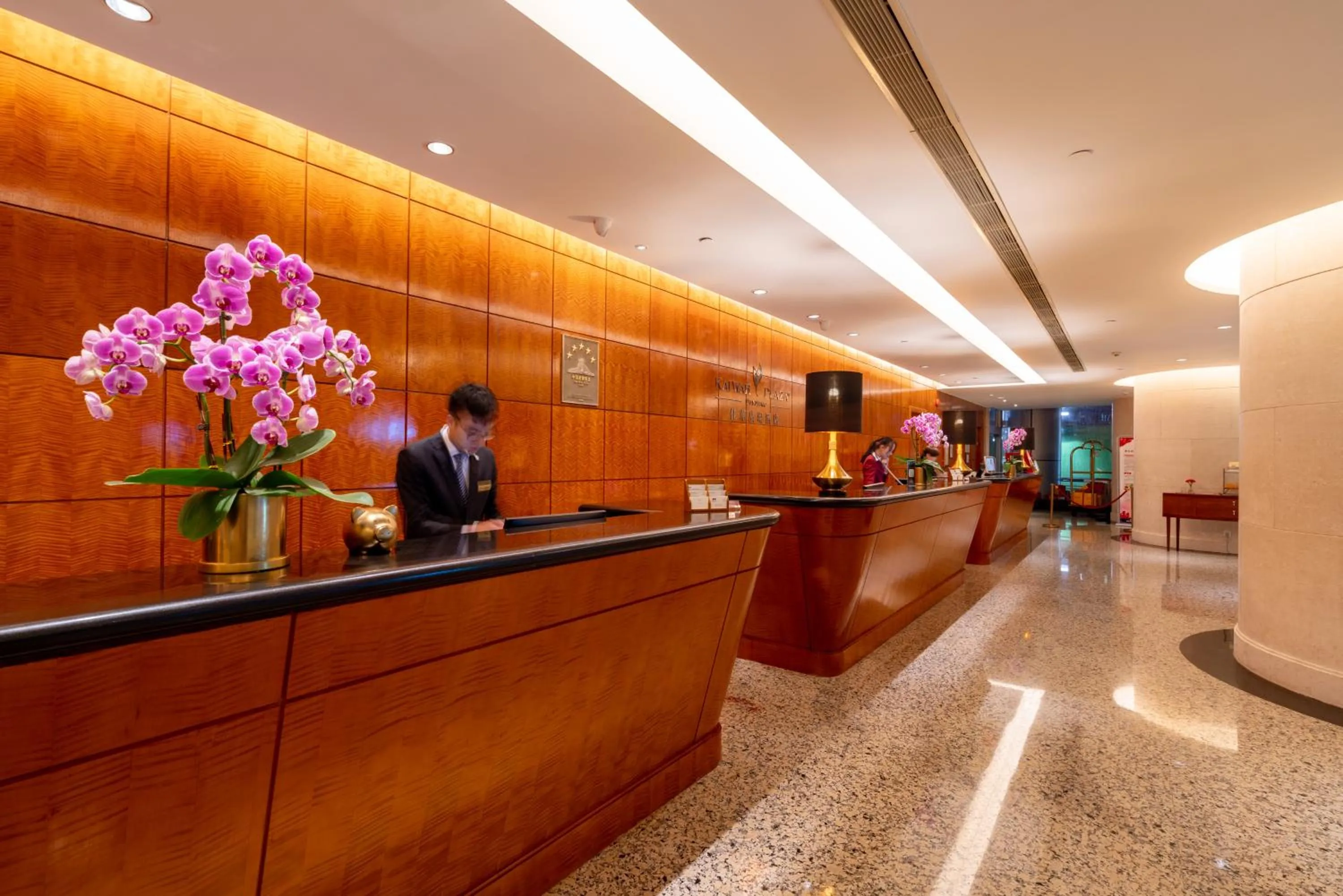 Lobby/Reception in Kai Wah Plaza Hotel