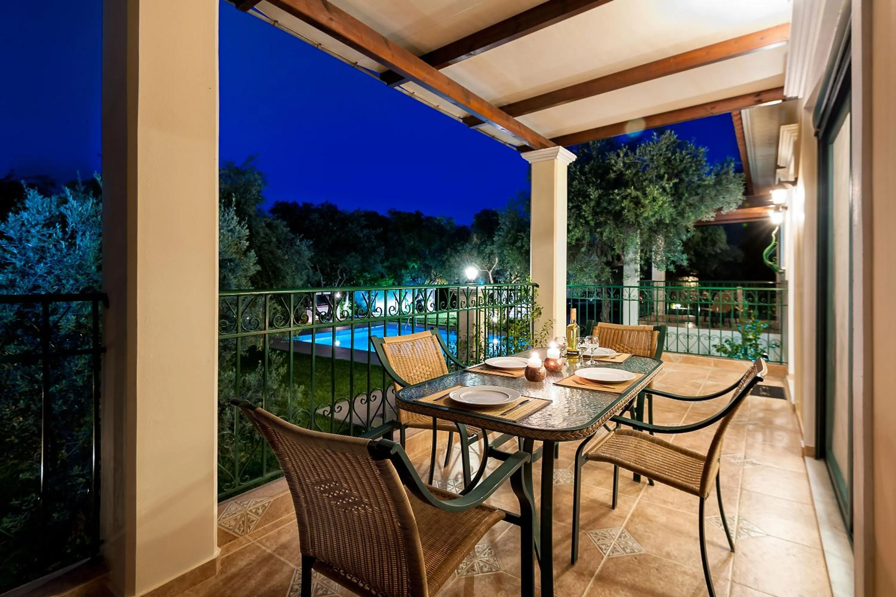 Balcony/Terrace in Villa Vallia - Villa Marina