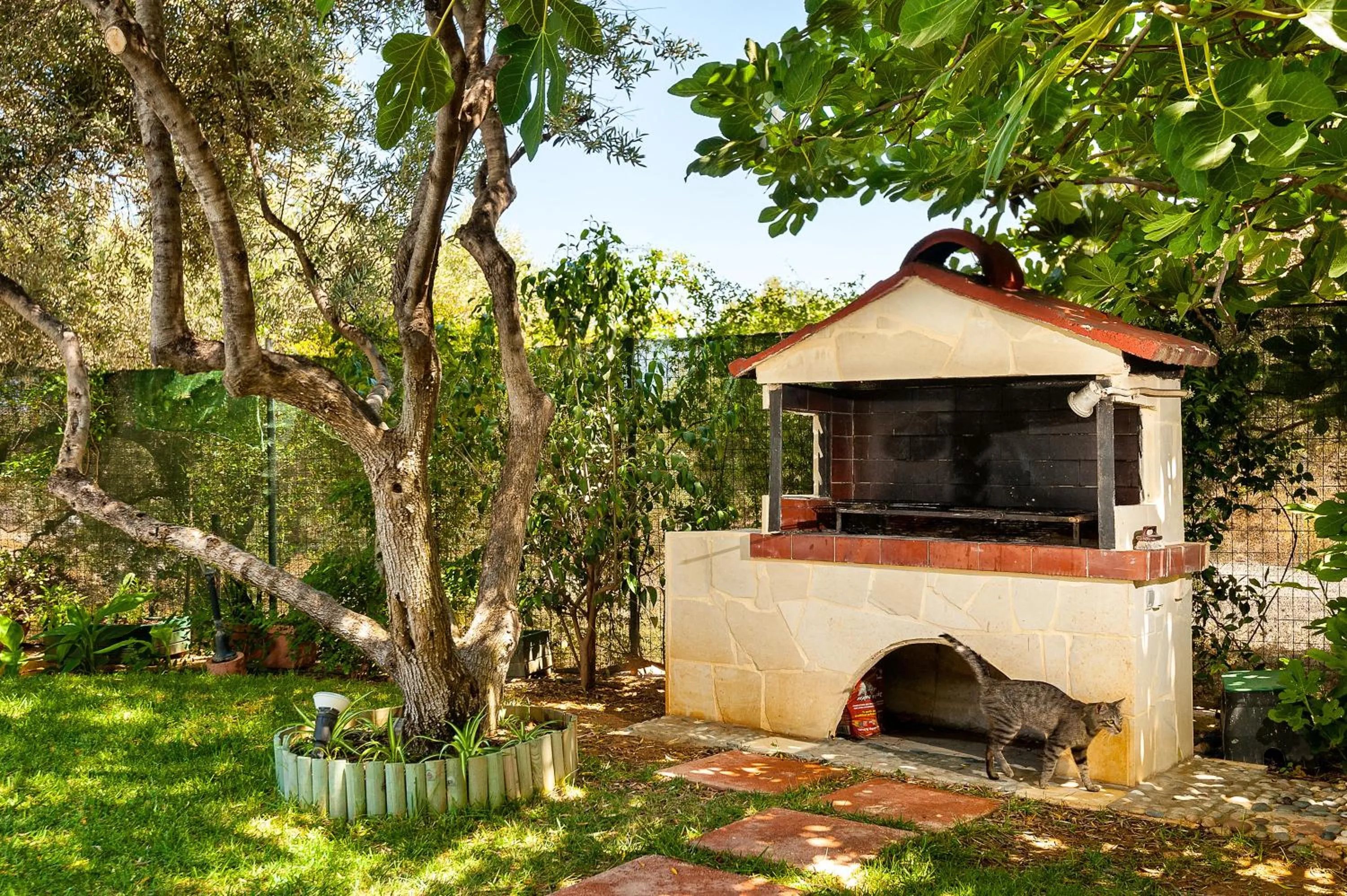 BBQ facilities in Villa Vallia - Villa Marina